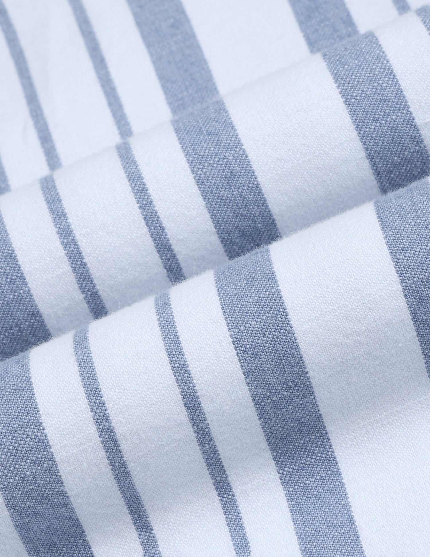 Twill Vertical Striped Shirt Blue - U.S. Polo Assn. India | Large
