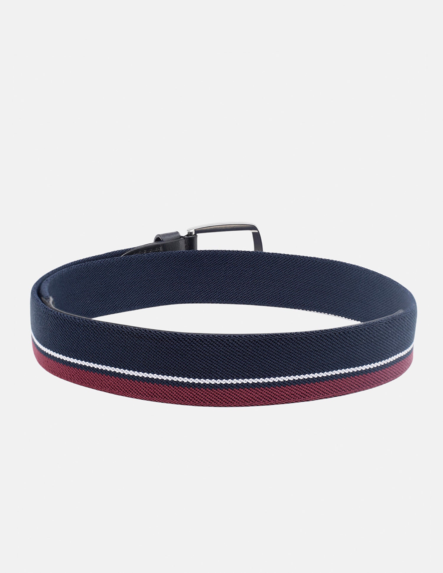 Brand Stripe Knit Imperia Belt Navy - U.S. Polo Assn. India | Large