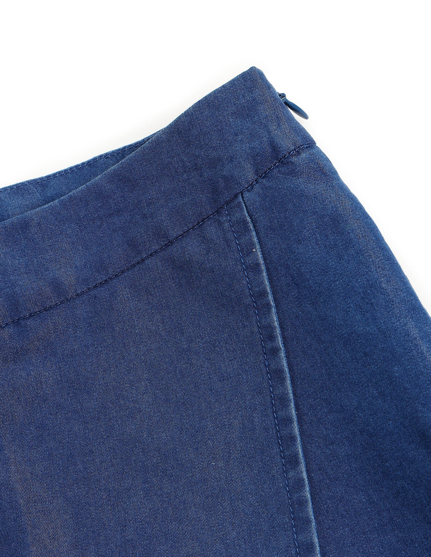 Girls Cotton Denim Skorts Medium Blue - U.S. Polo Assn. India | Large
