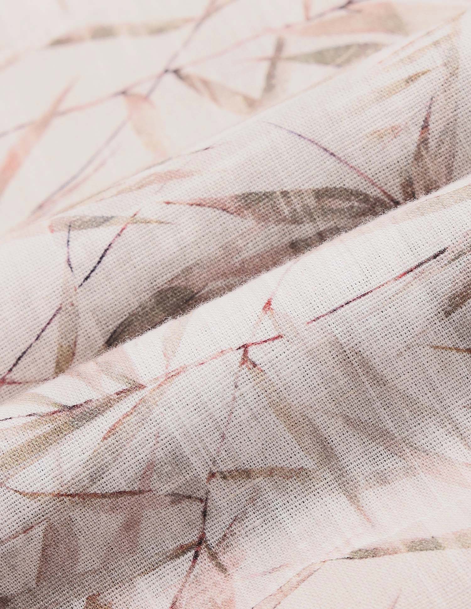 Tropical Printed Tailored Fit Shirt Light Khaki - U.S. POLO ASSN. | Large