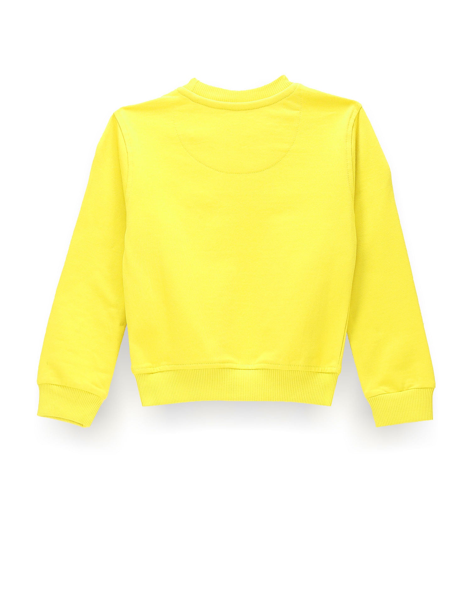 Boys Mascot Print Sweatshirt Lime - U.S. POLO ASSN. | Large