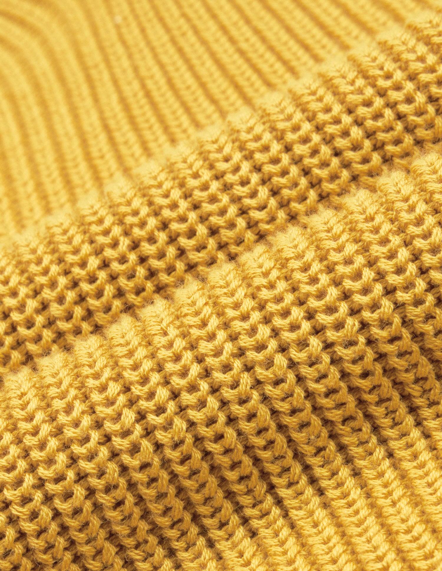 Vertical Striped Patterned Knit Regular Fit Sweater Mustard - U.S. Polo Assn. India | Large