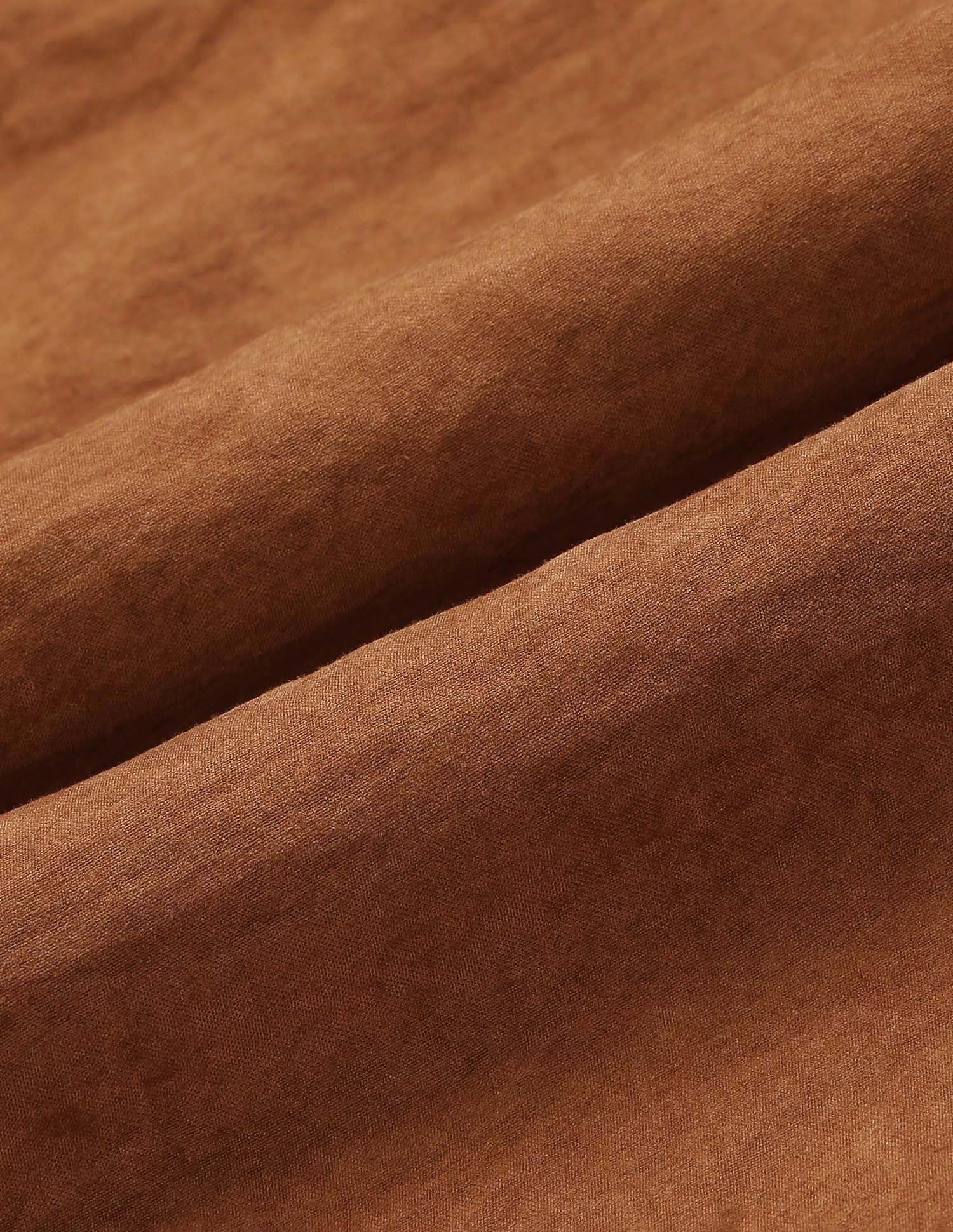 Regular Fit Solid Shirt Brown - U.S. POLO ASSN. | Large