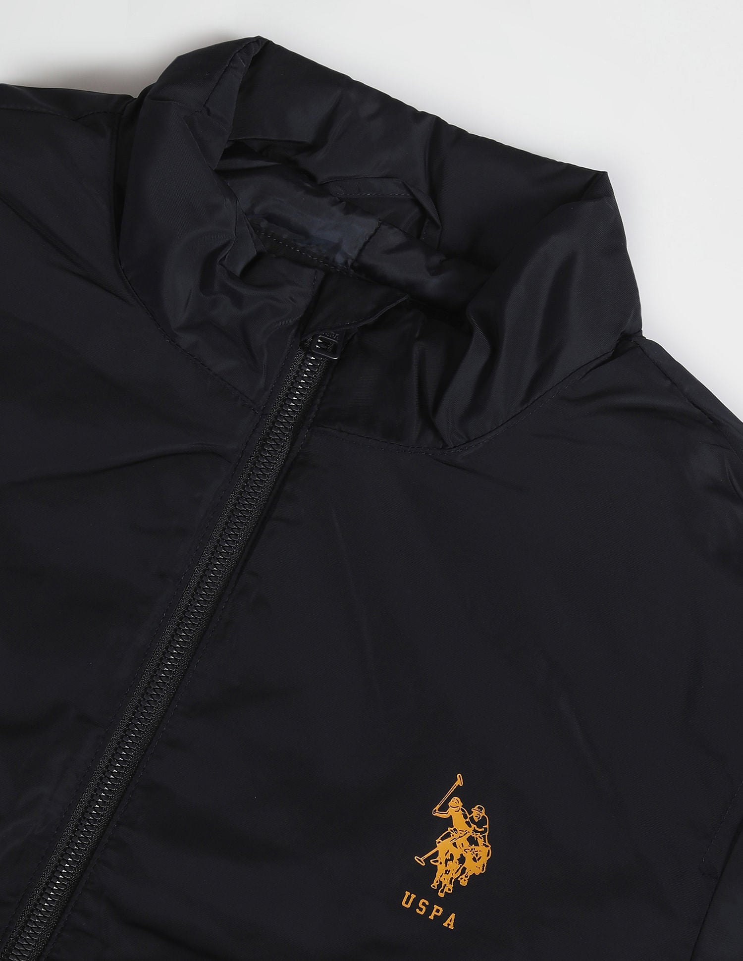 Lightweight Colour Block Jacket Navy - U.S. POLO ASSN. | Large