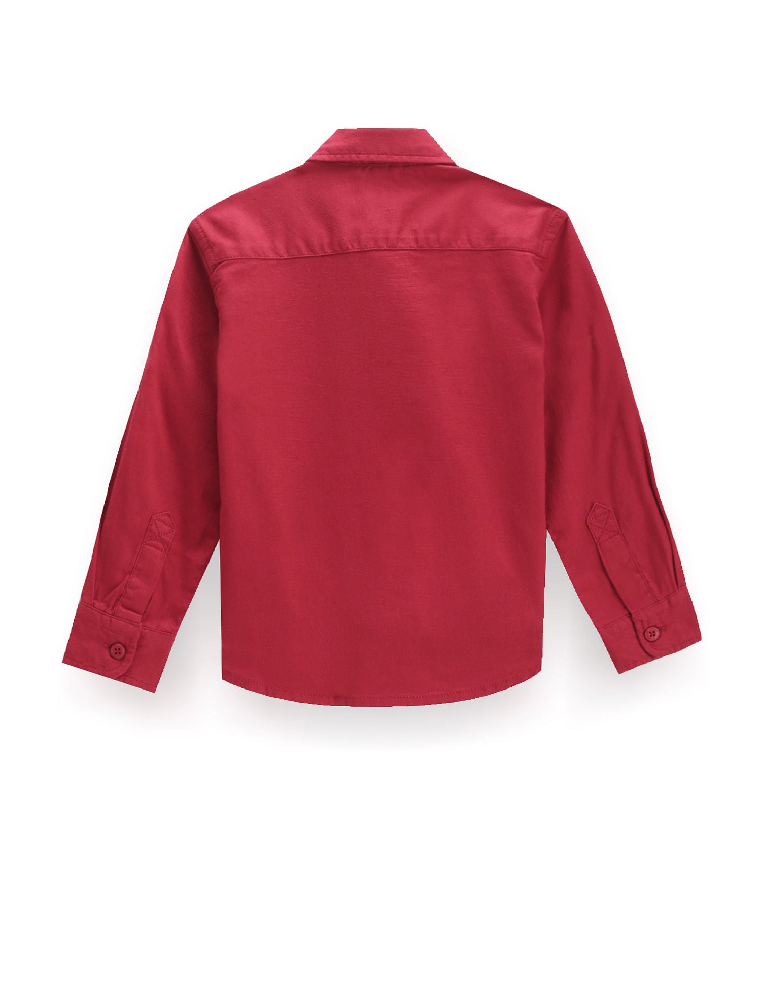 Boys Solid Cutaway Collar Shirt Red - U.S. POLO ASSN. | Large