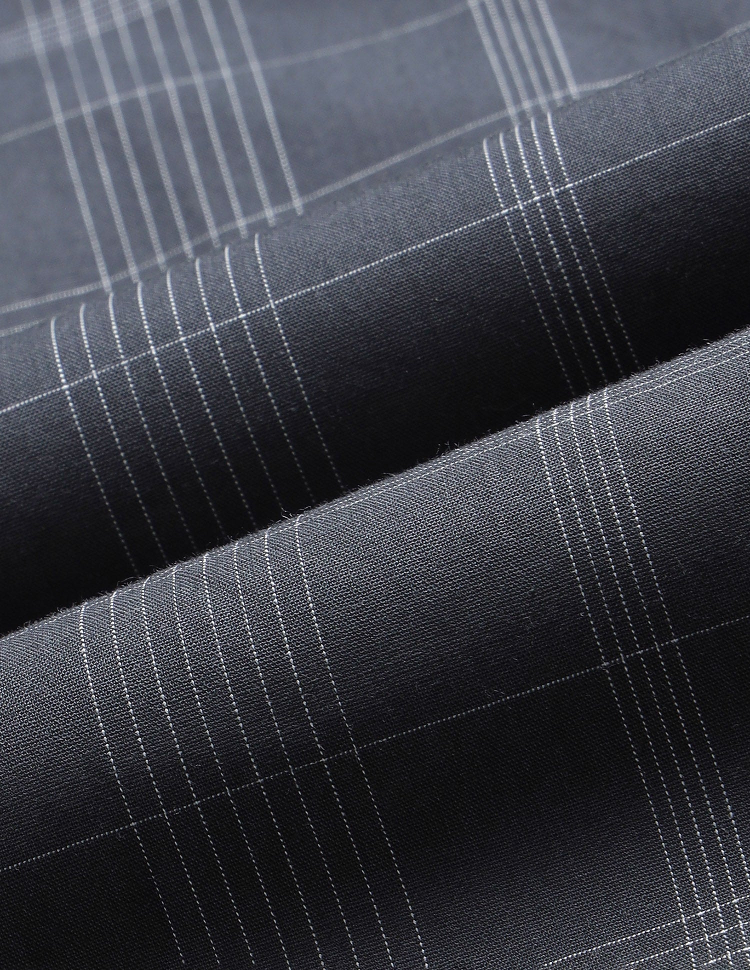 Tartan Checked Tailored Fit Shirt Dark Grey - U.S. Polo Assn. India | Large