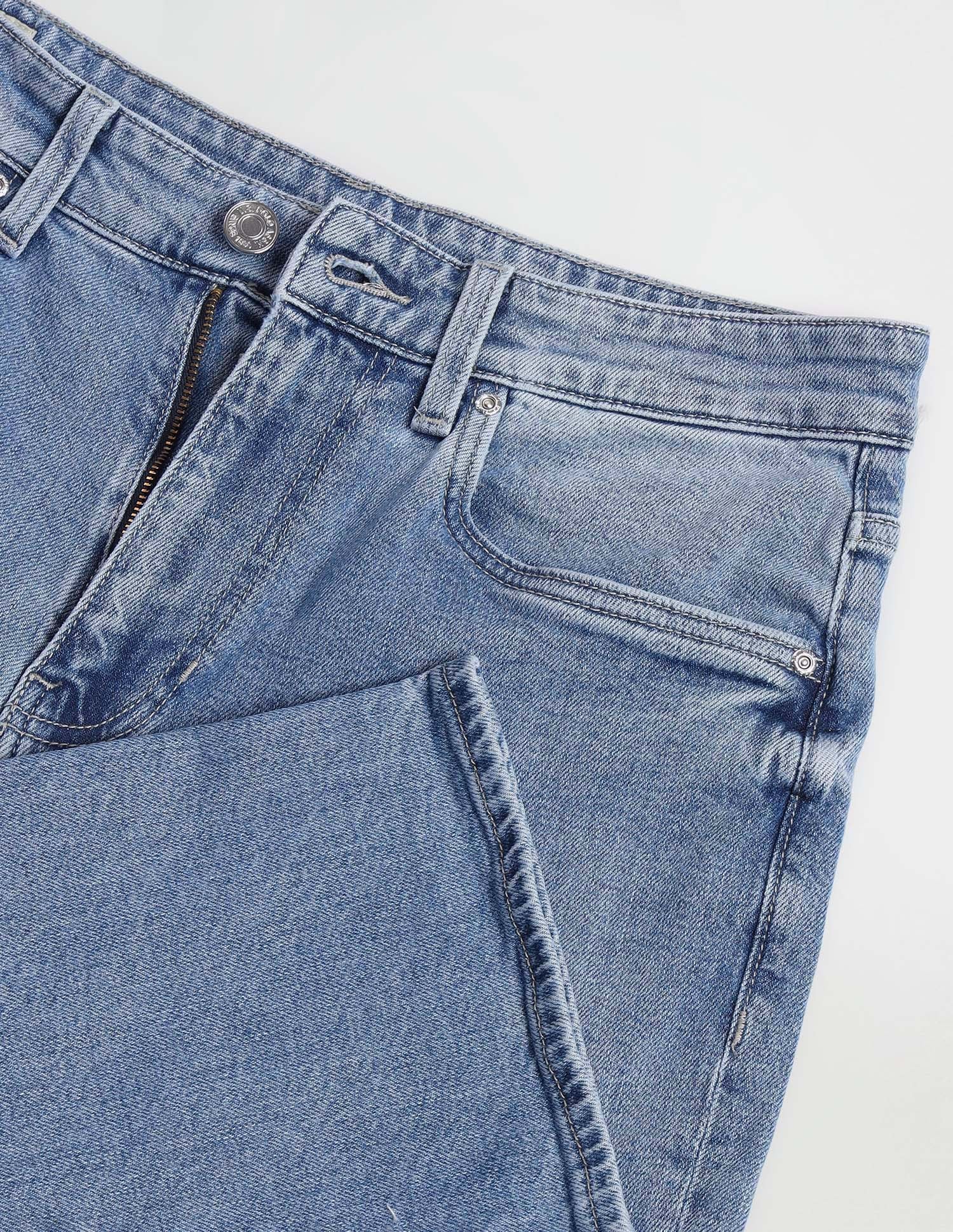 Connor Bootcut Fit Blue Jeans Light Wash - U.S. Polo Assn. India | Large