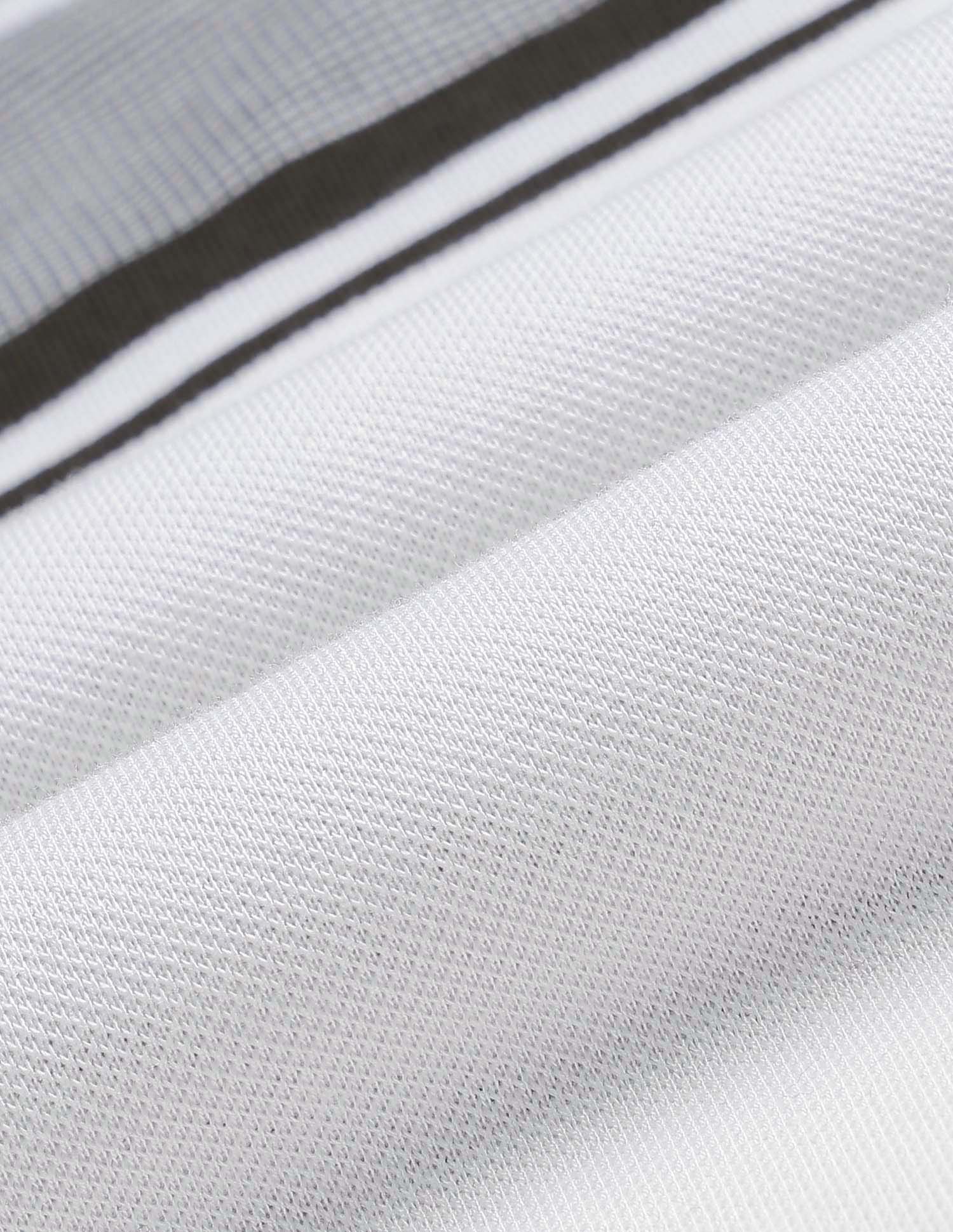 Horizontal Striped Slim Fit Polo Shirt White - U.S. POLO ASSN. | Large