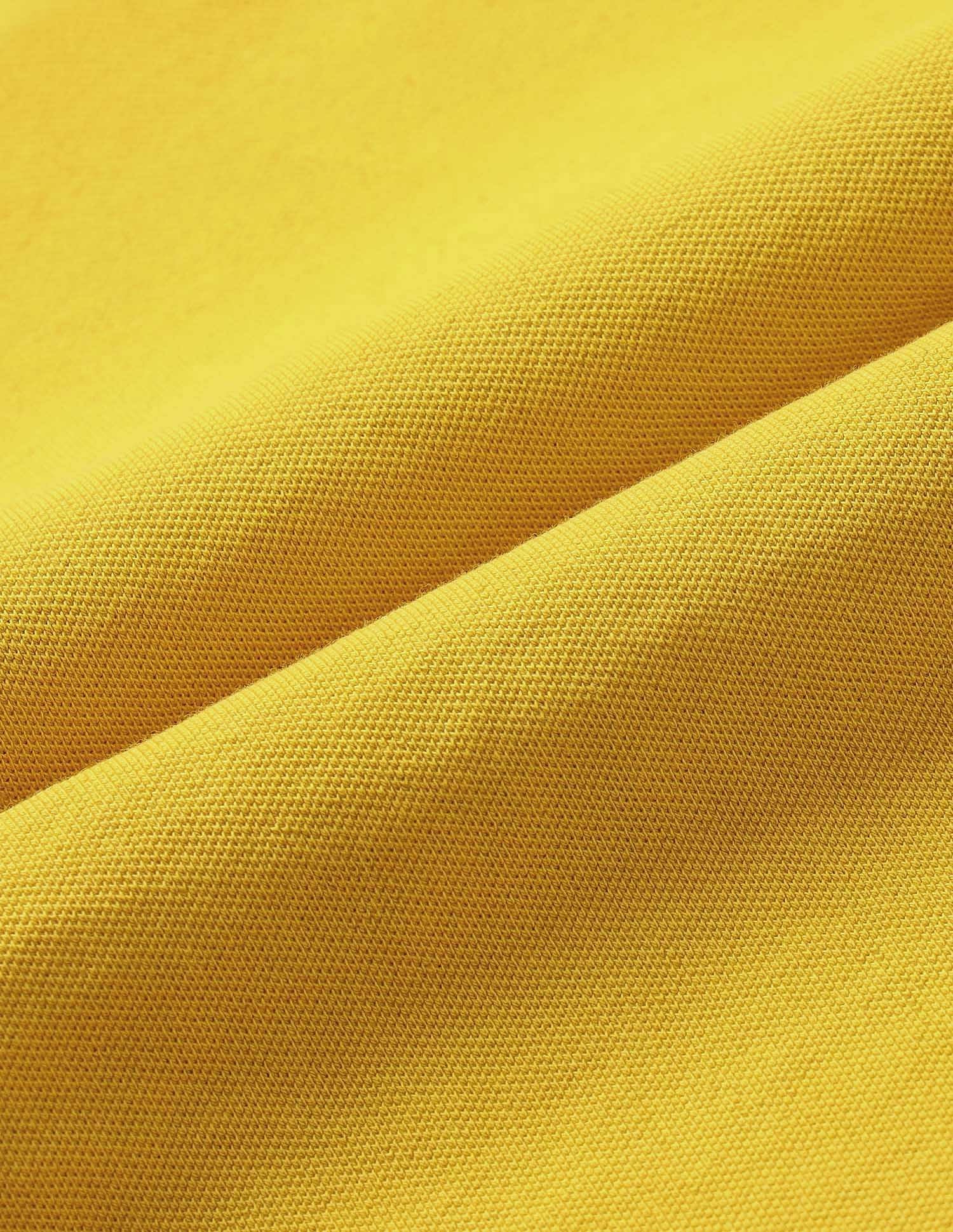 Tipped Collar Regular Fit Polo Shirt Mustard - U.S. Polo Assn. India | Large