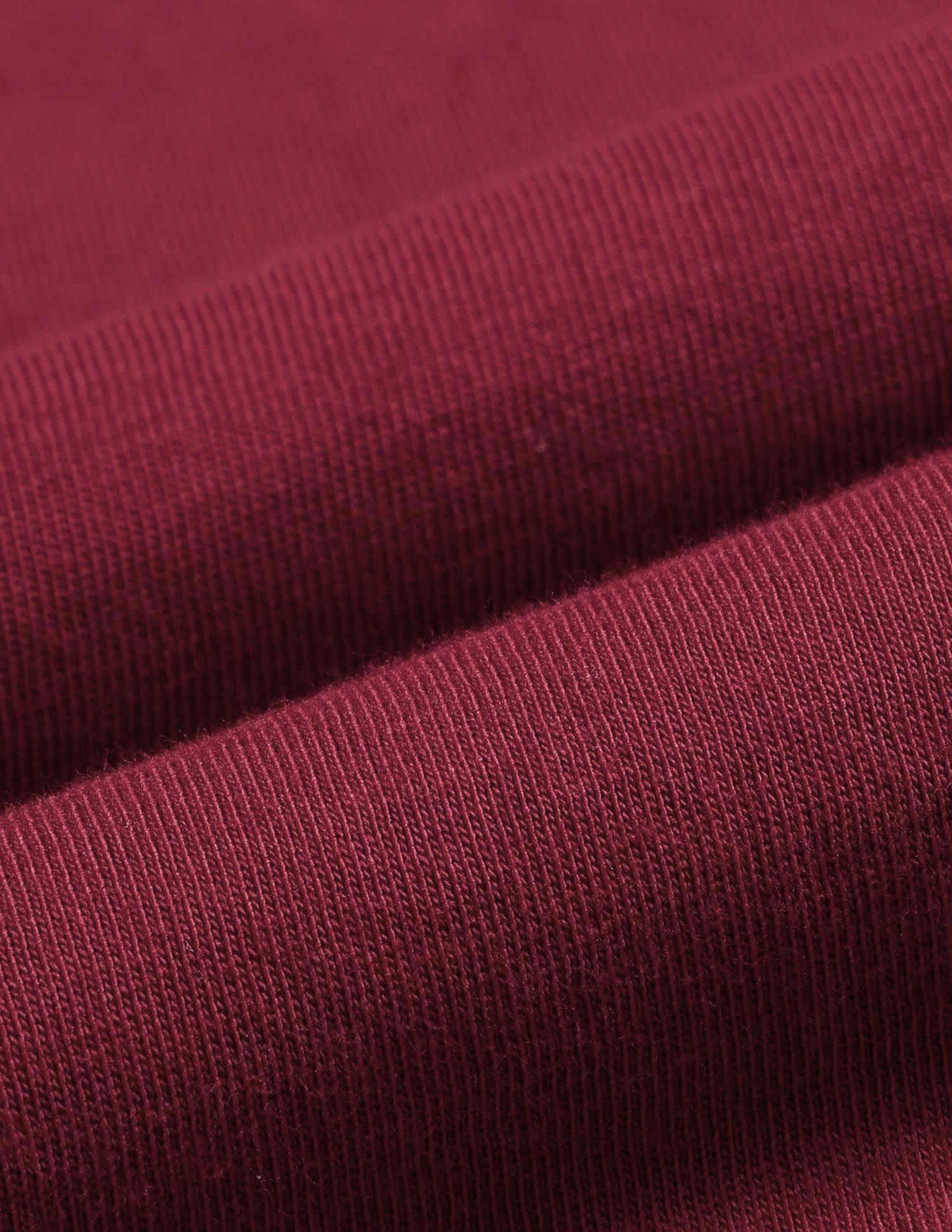 Stretchy Tipped T-Shirt Maroon - U.S. POLO ASSN. | Large