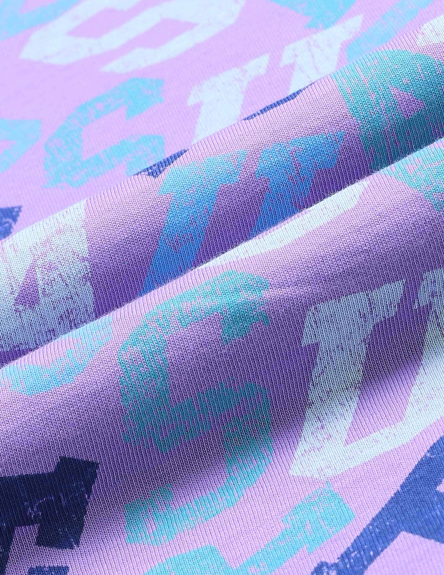 Boys Brand Printed Regular Fit T-Shirt Light Purple - U.S. POLO ASSN. | Large