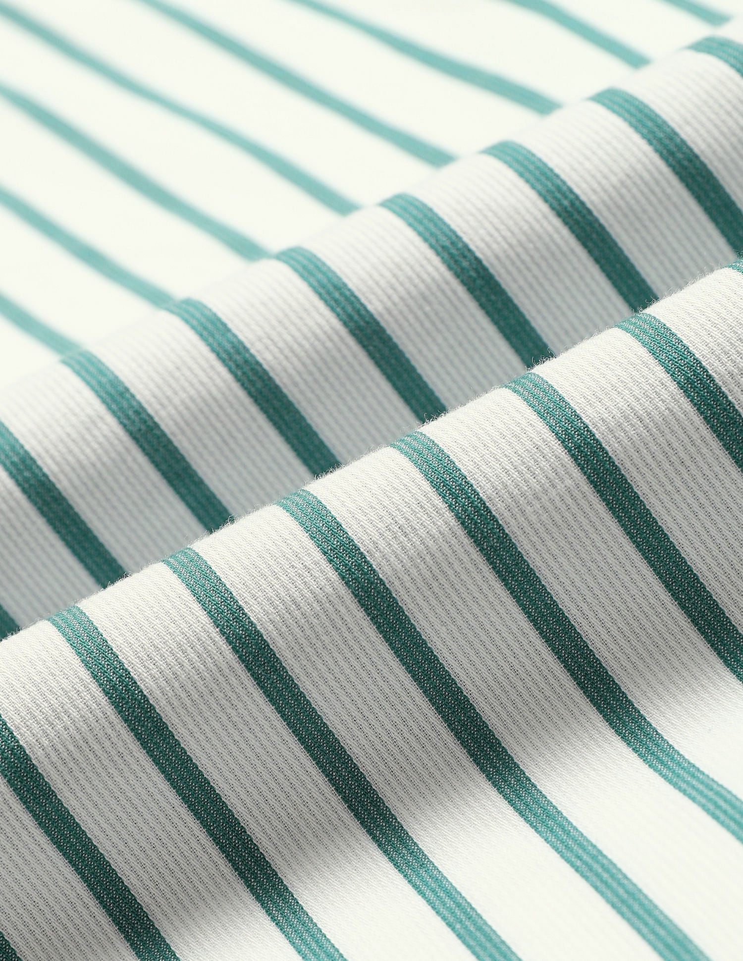 Tailored Fit Vertical Striped Shirt Off-White - U.S. Polo Assn. India | Large