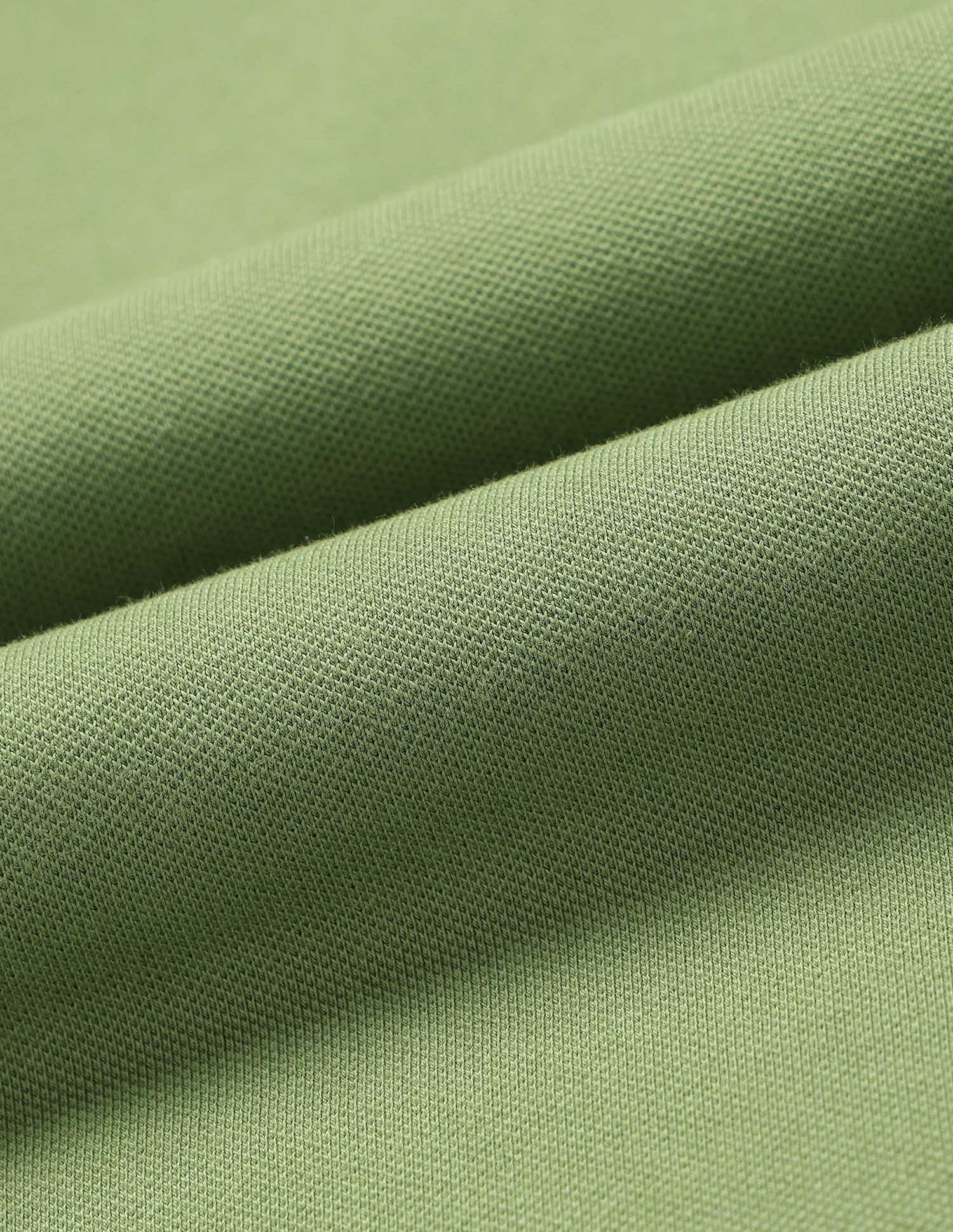 Regular Fit Solid Polo Shirt Olive - U.S. POLO ASSN. | Large