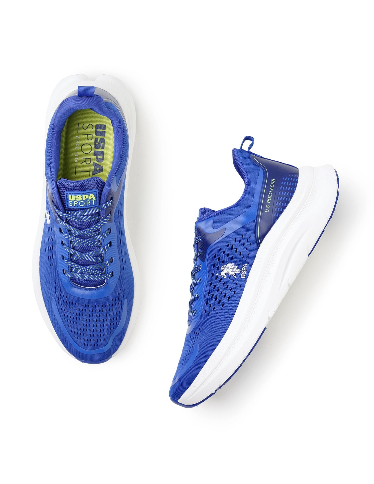 Men Jase Royal Blue Uspa Sport  Sneakers Royal Blue - U.S. Polo Assn. India | Large