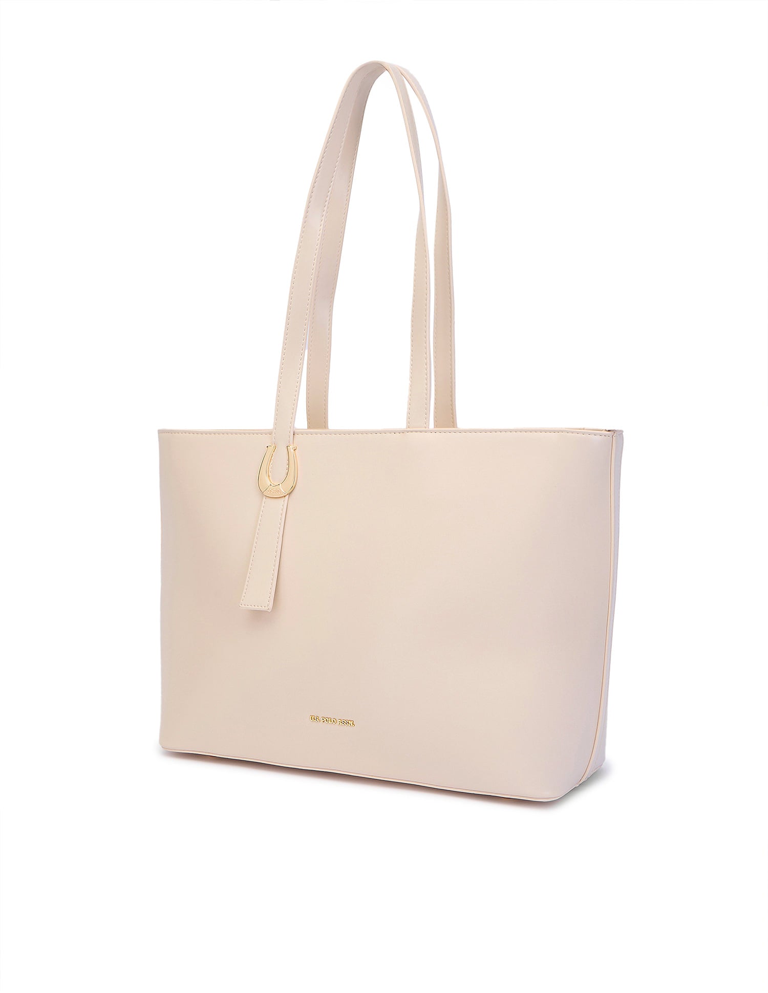 Clarice Tote Bag Beige - U.S. Polo Assn. India | Large