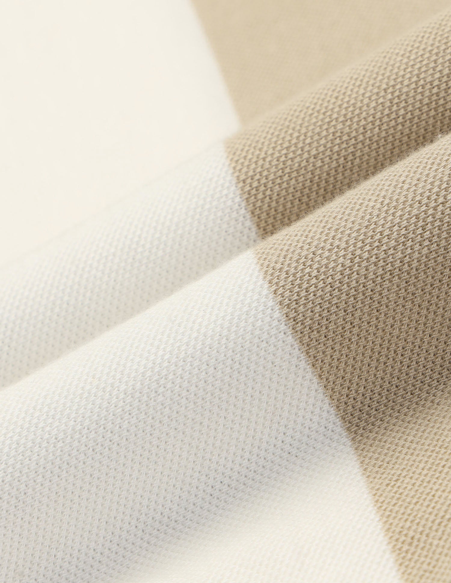 Vertical Striped Muscle Fit Polo Shirt Ivory - U.S. POLO ASSN. | Large