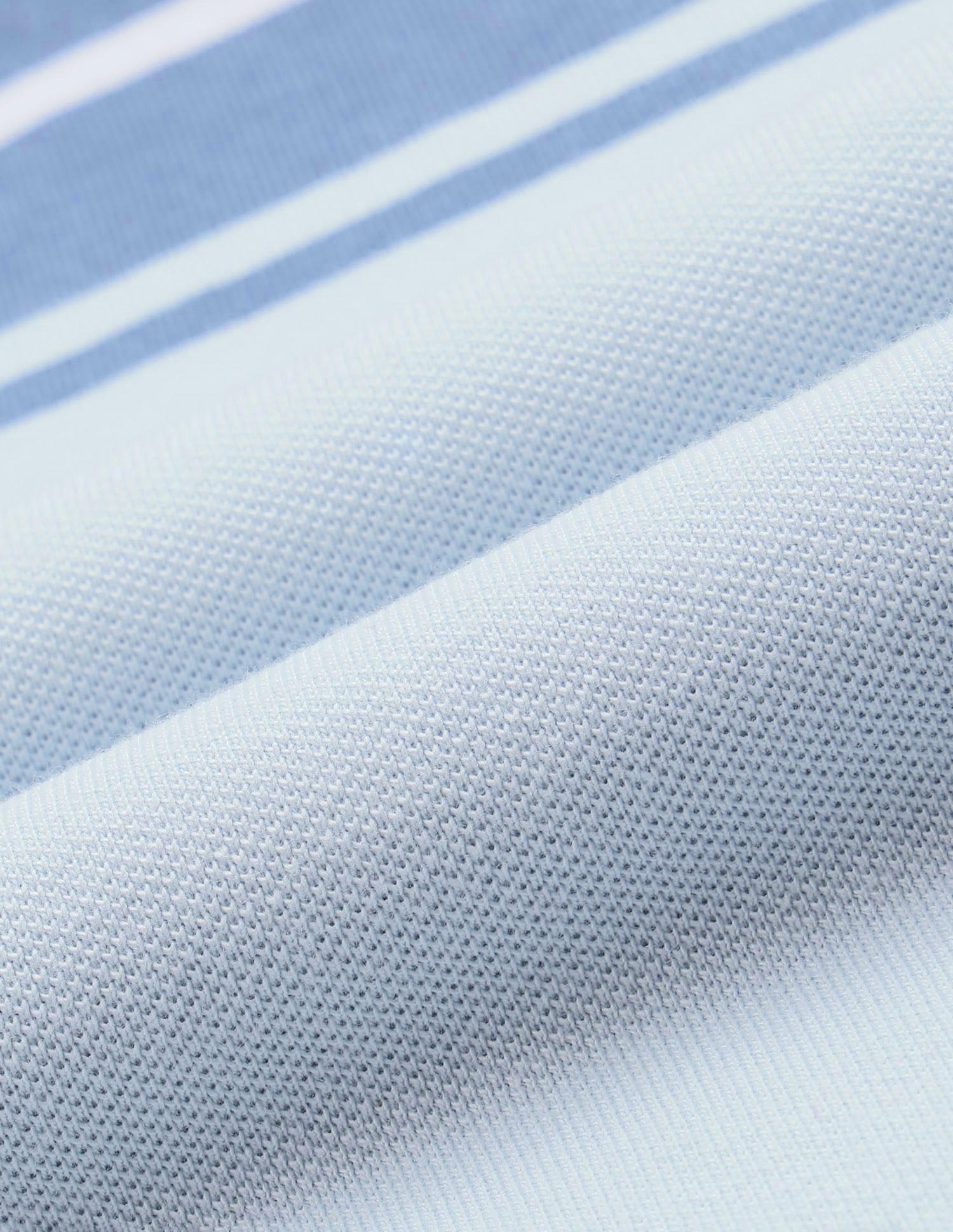 Colourblocked Classic Polo Shirt Light Blue - U.S. POLO ASSN. | Large