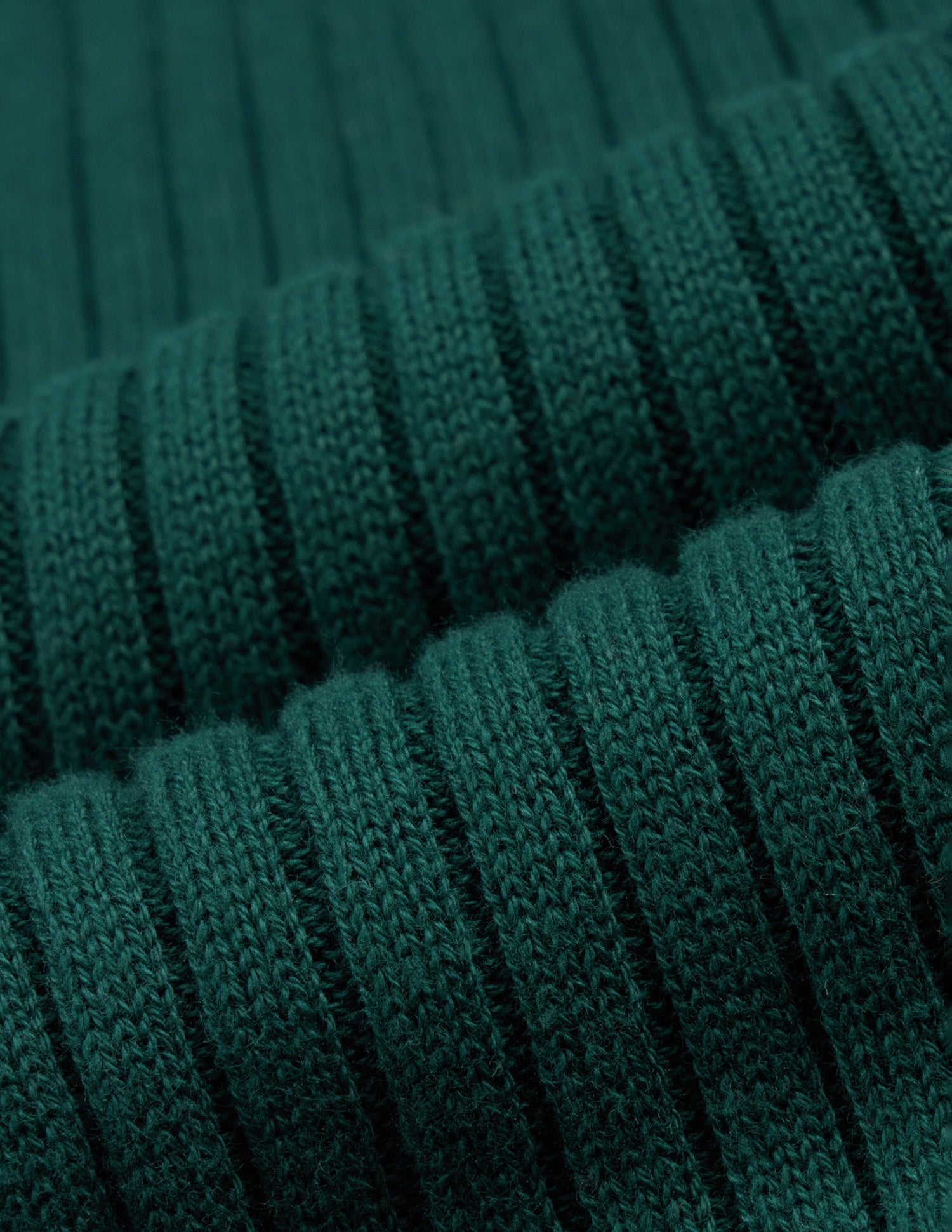 Vertical Striped Patterned Knit Fitted Sweater Dark Green - U.S. Polo Assn. India | Large