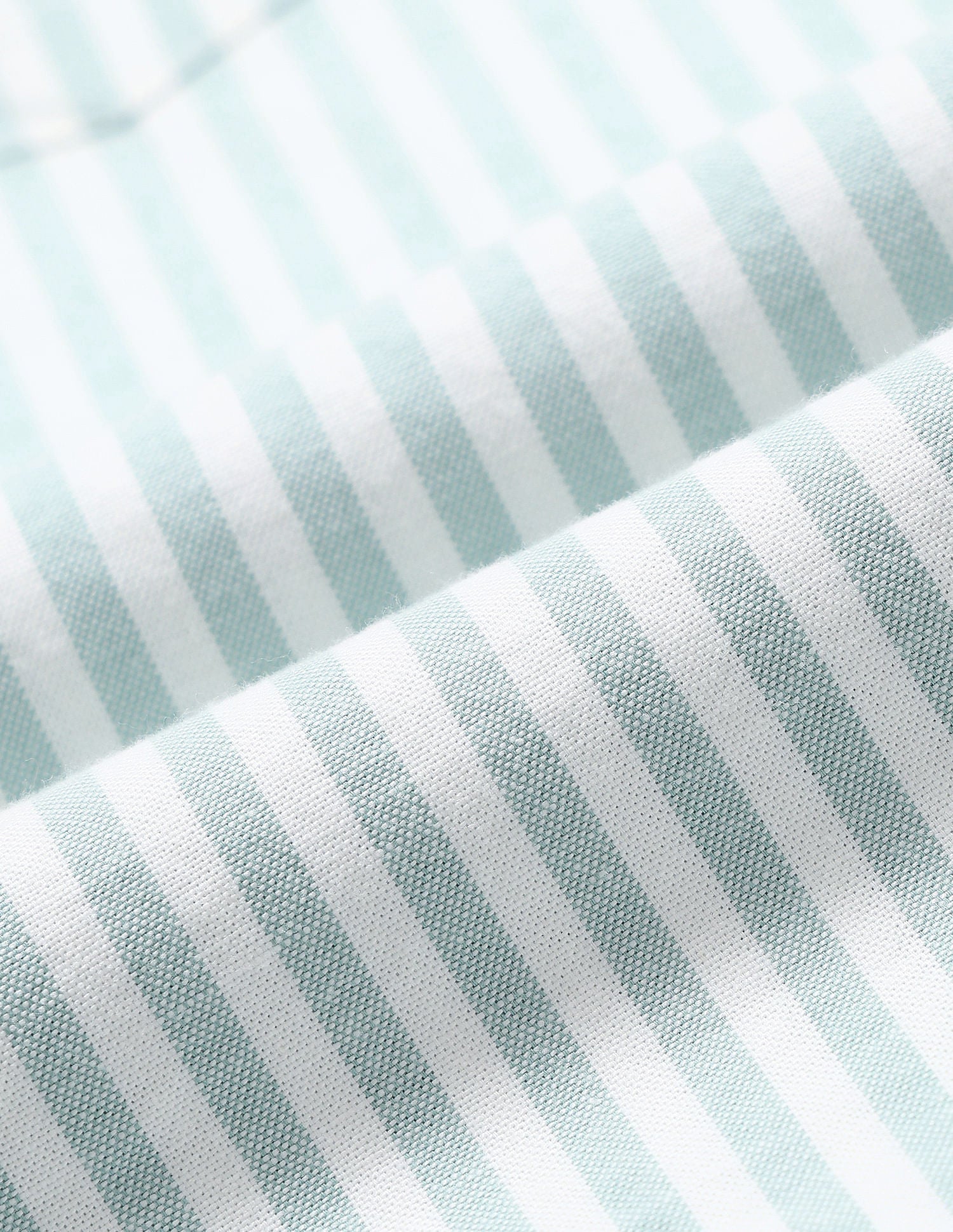 Vertical Striped Oxford Shirt Light Green - U.S. POLO ASSN. | Large