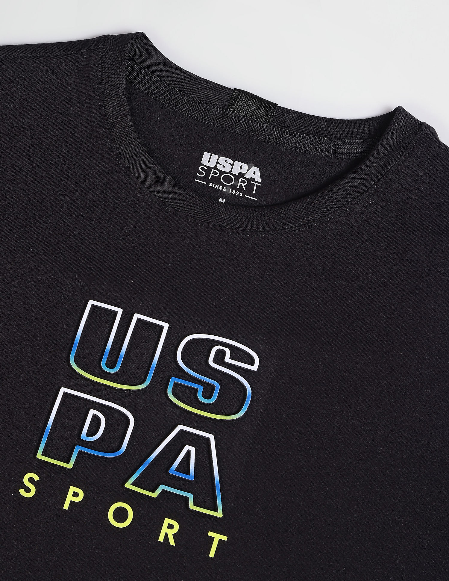 Embossed Logo Active T-Shirt Navy - U.S. POLO ASSN. | Large