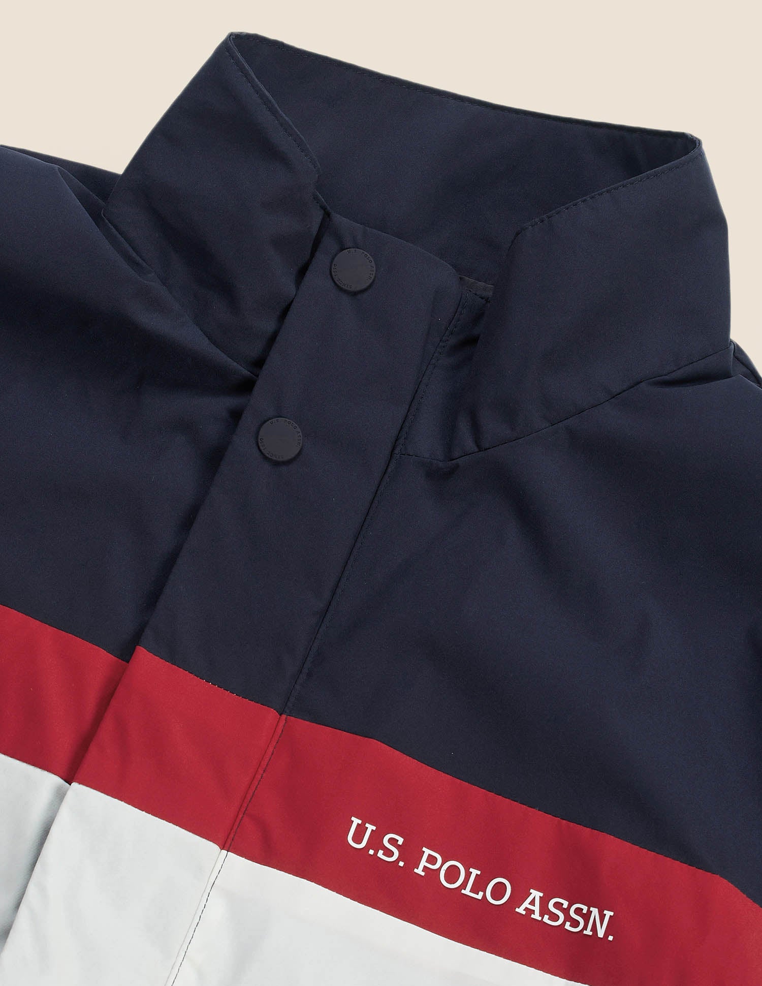 Colourblocked Regular Fit Jacket Navy - U.S. POLO ASSN. | Large