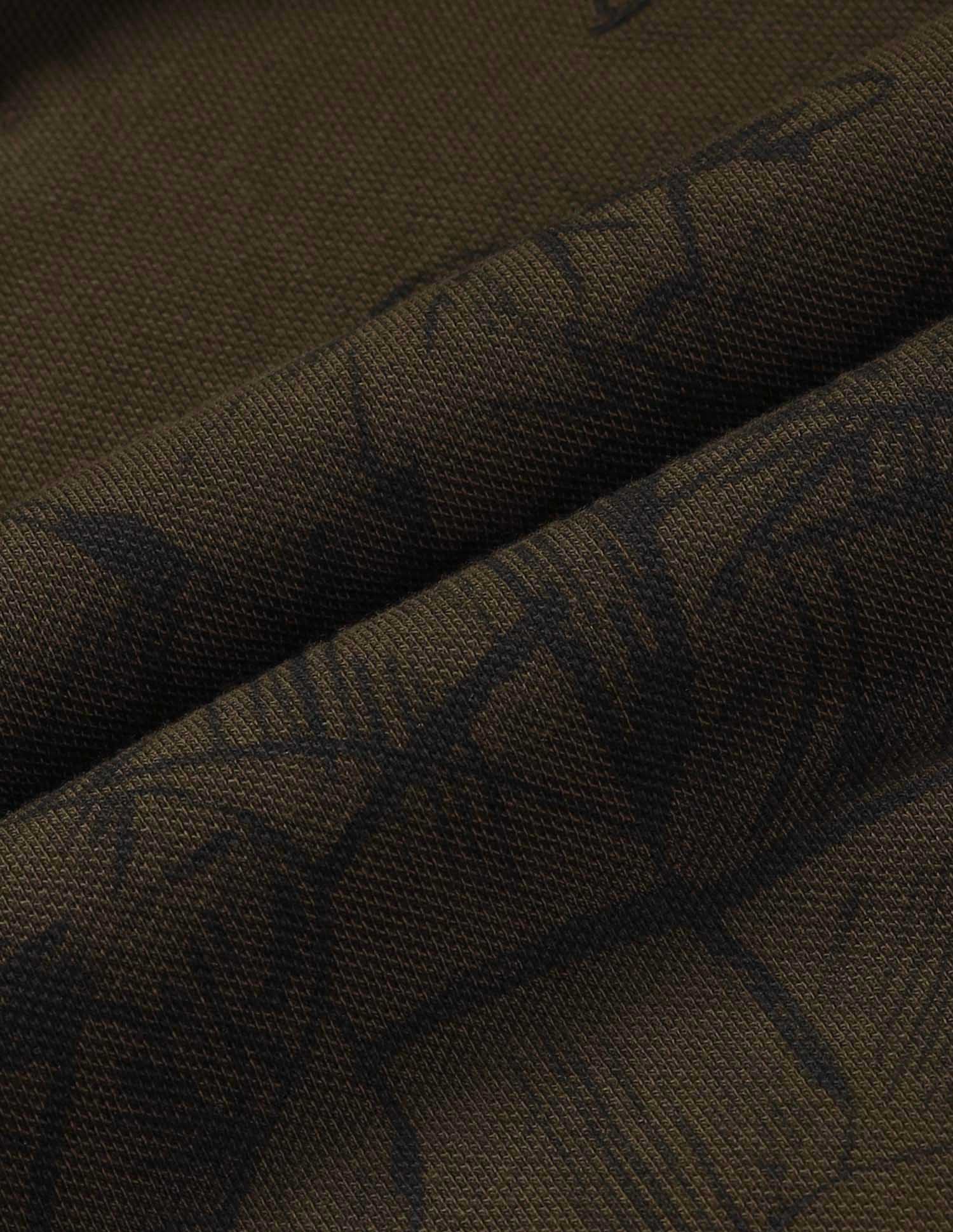 Muscle Fit Outdoor Polo Shirt Olive - U.S. POLO ASSN. | Large