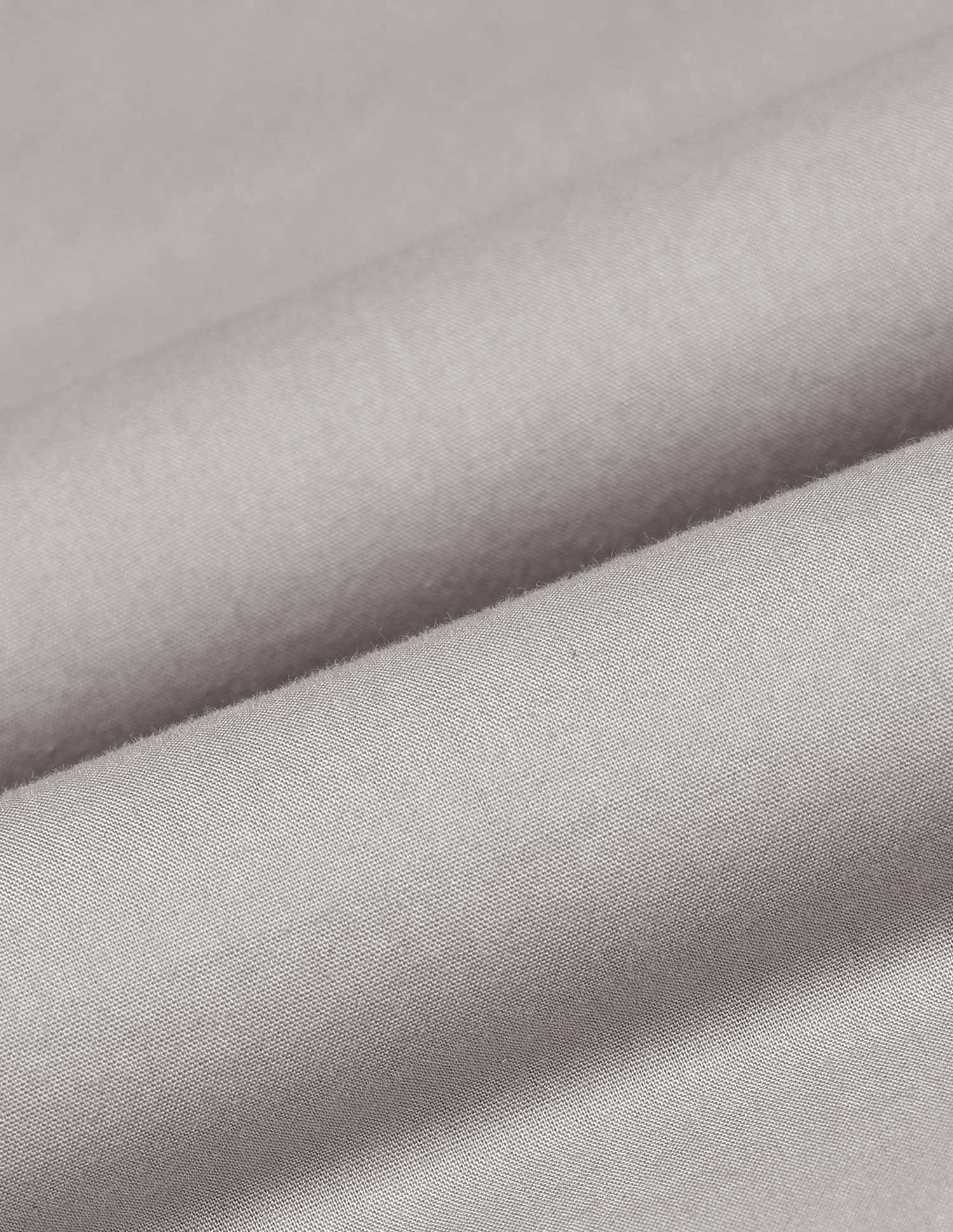 Solid Pattern Twill Shirt Light Grey - U.S. Polo Assn. India | Large