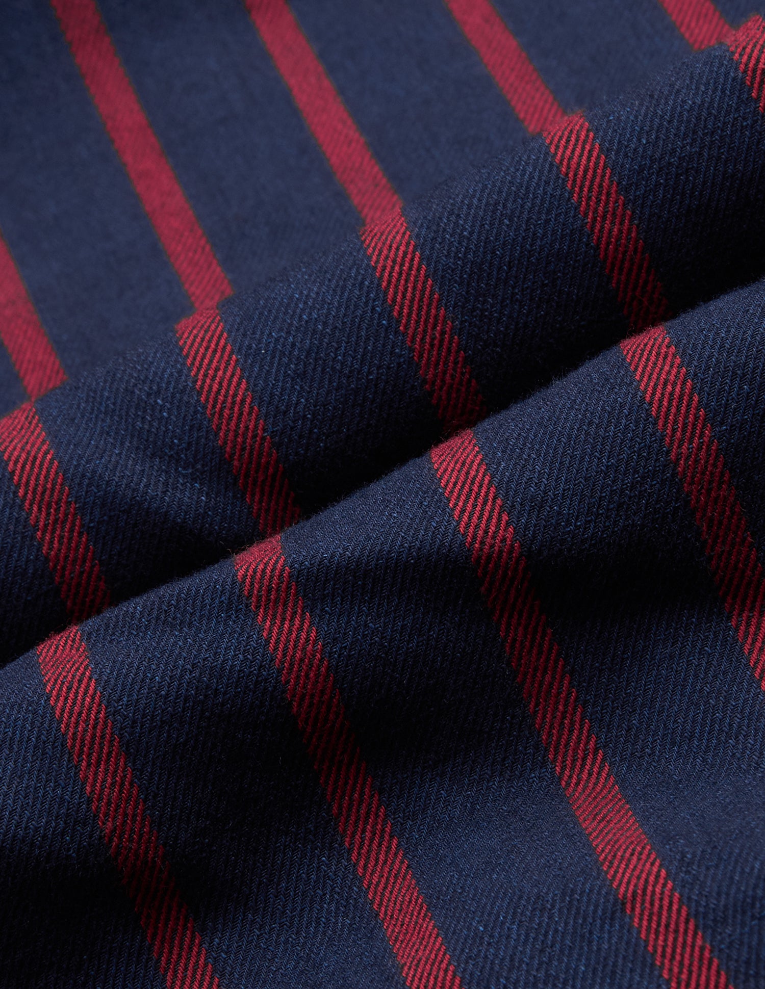 Vertical Striped Twill Shirt Red - U.S. Polo Assn. India | Large