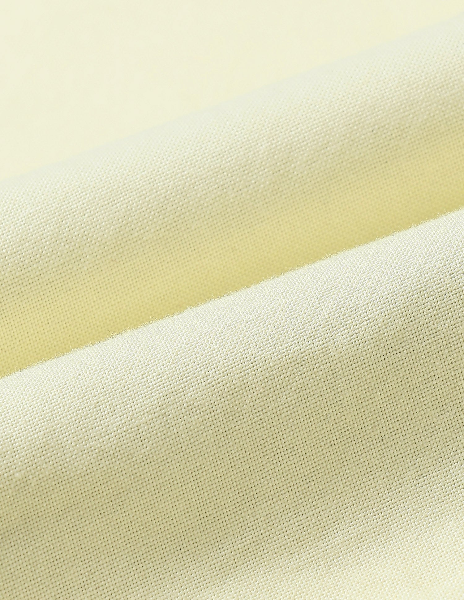 Oxford Solid Regular Fit Shirt Light Yellow - U.S. Polo Assn. India | Large