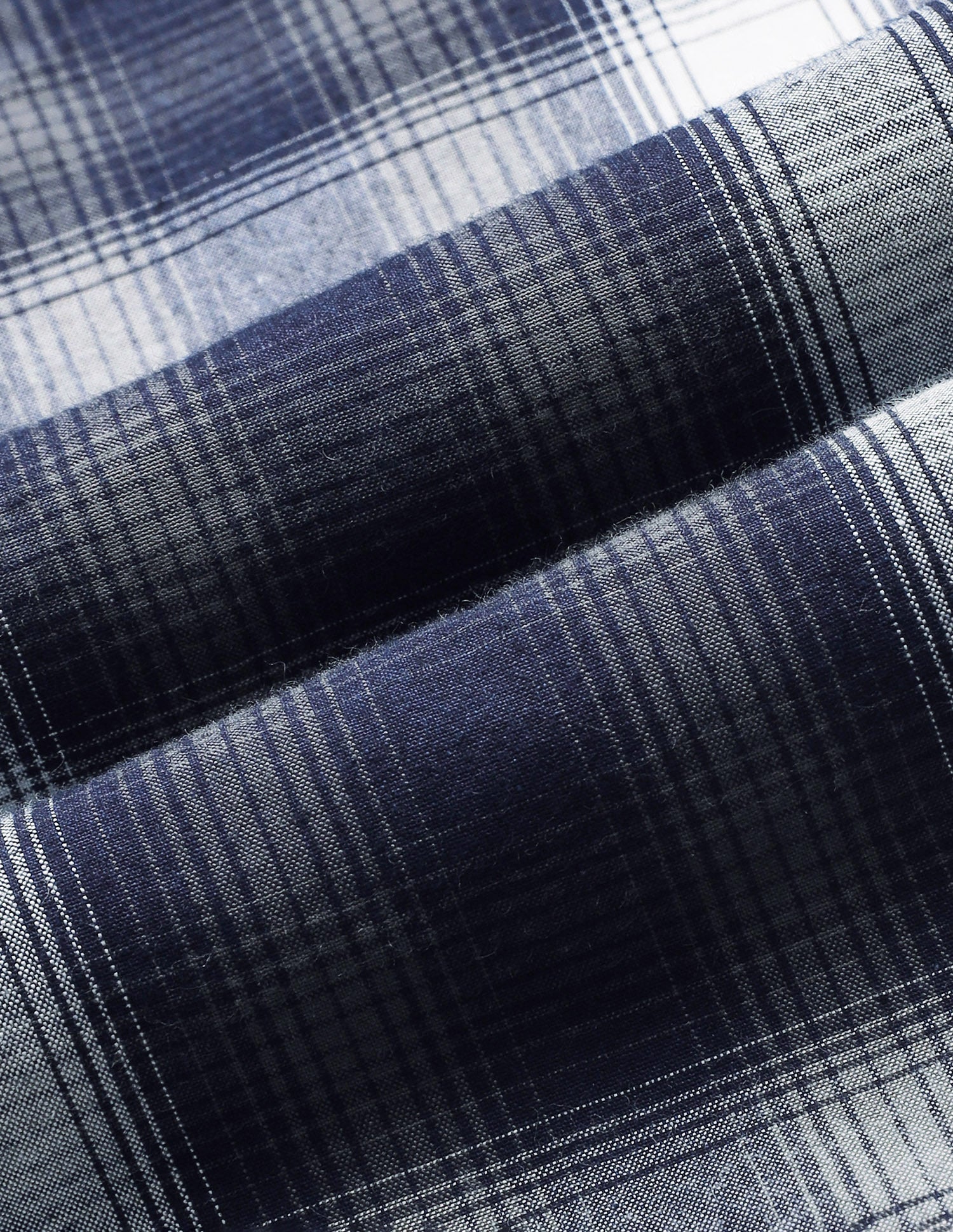 Plaid Checked Twill Shirt Navy - U.S. Polo Assn. India | Large