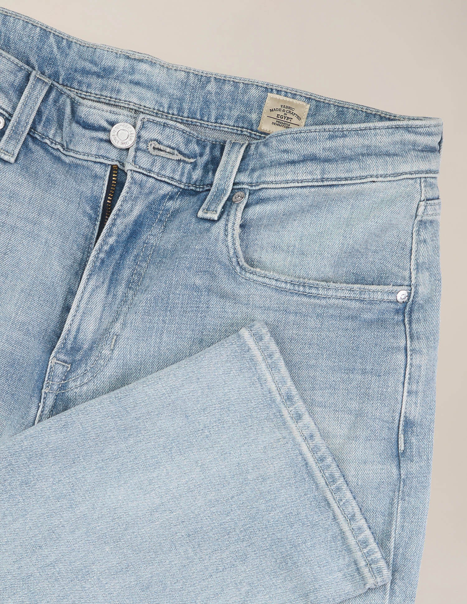 Harold Slim Straight Fit Blue Jeans Light Blue - U.S. Polo Assn. India | Large