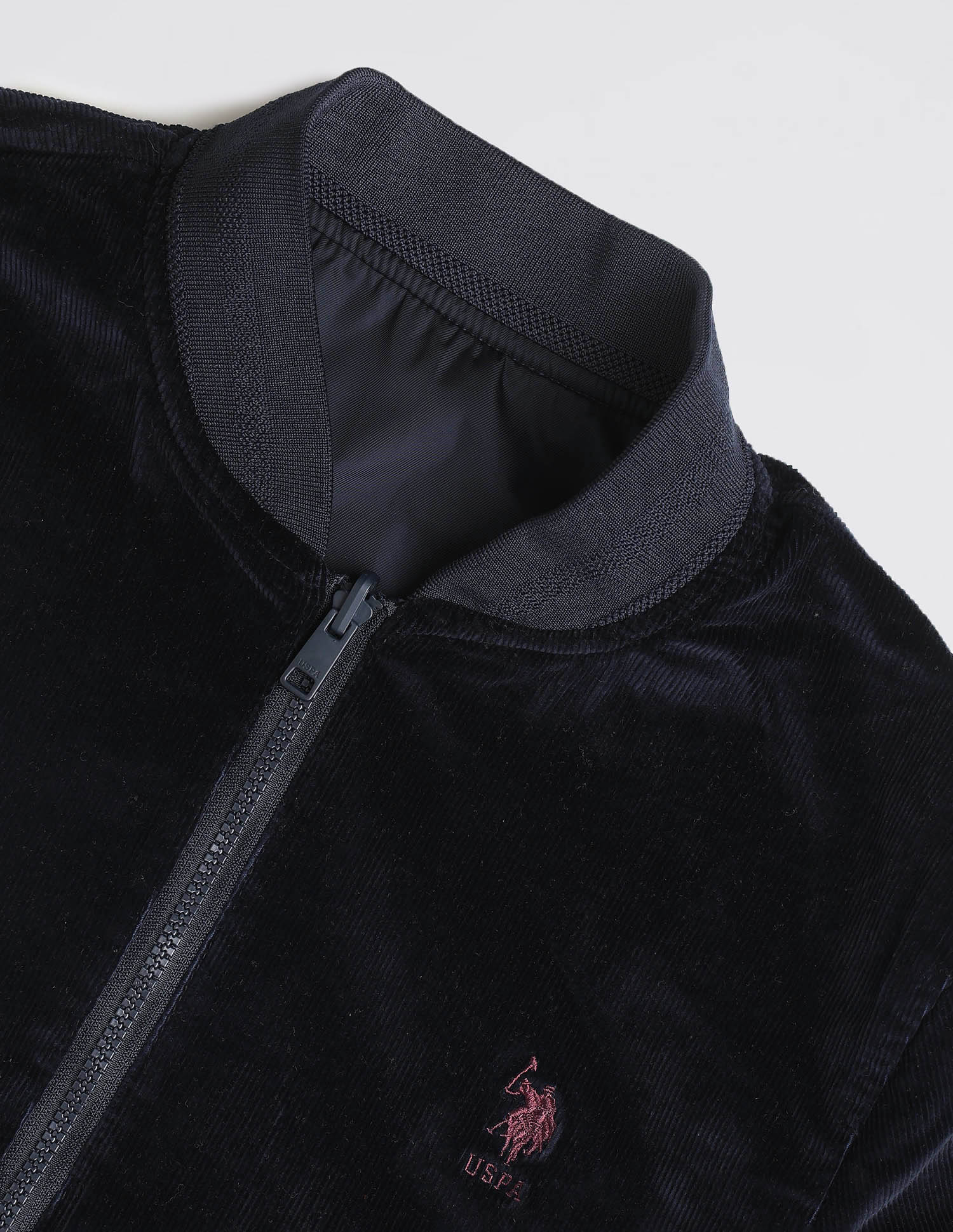 Solid Reversible Jacket Navy - U.S. Polo Assn. India | Large