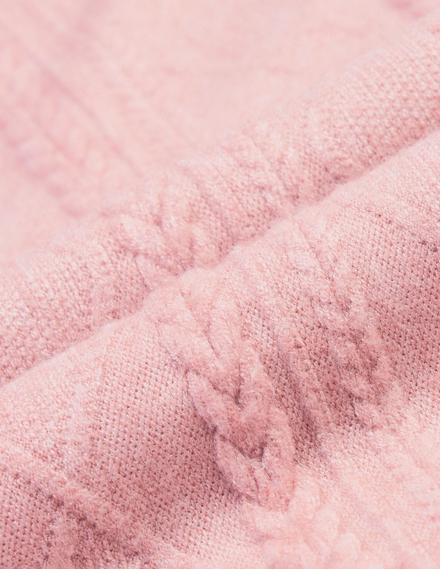 Cable Patterned Knit Regular Fit Sweater Pink - U.S. Polo Assn. India | Large