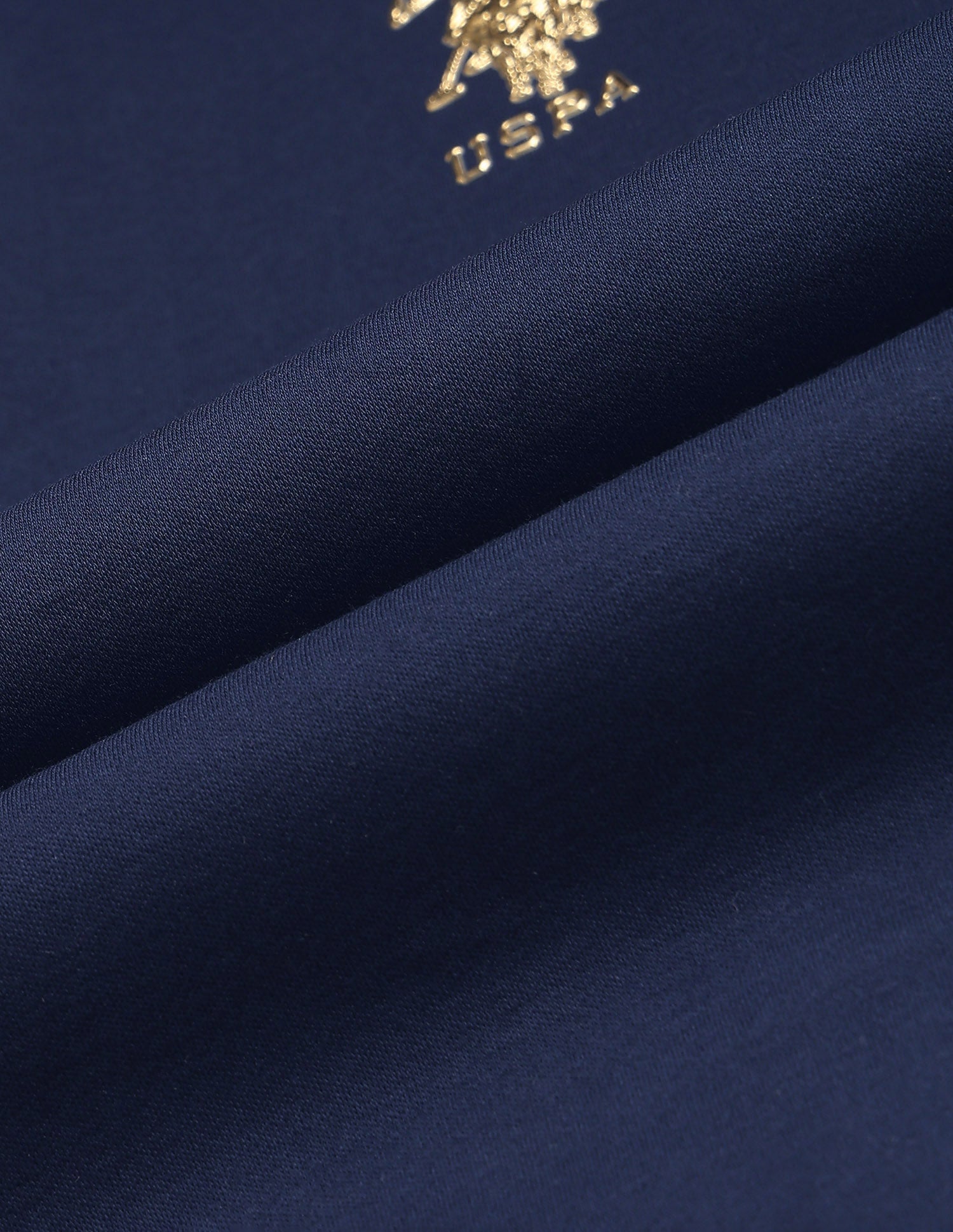 Solid Regular Fit Polo Shirt Navy - U.S. Polo Assn. India | Large