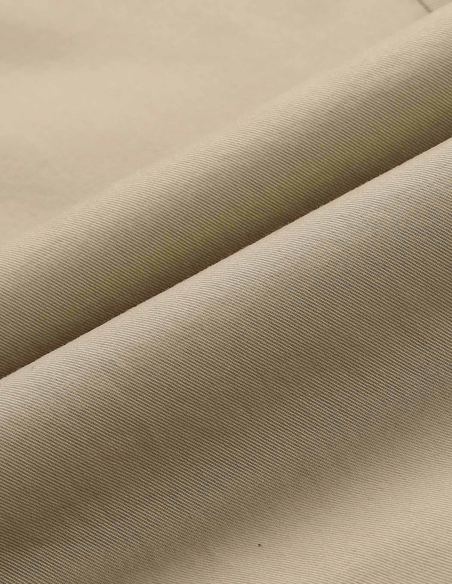 Slim Fit Solid Chinos Khaki - U.S. Polo Assn. India | Large