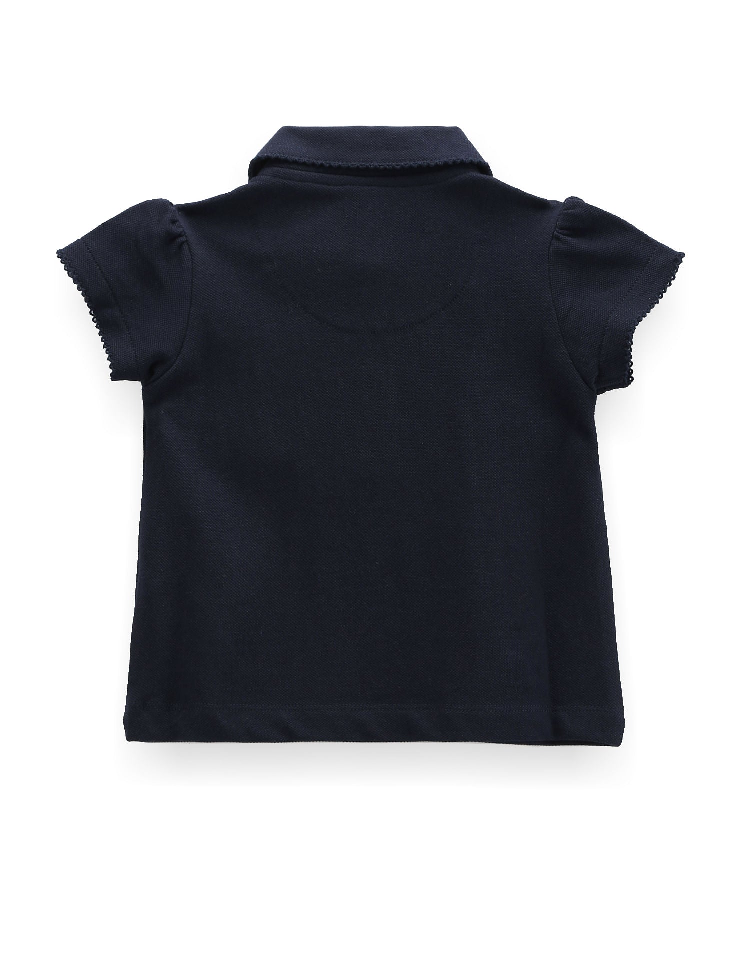 Boys Solid Cotton Polo Shirt Navy - U.S. POLO ASSN. | Large