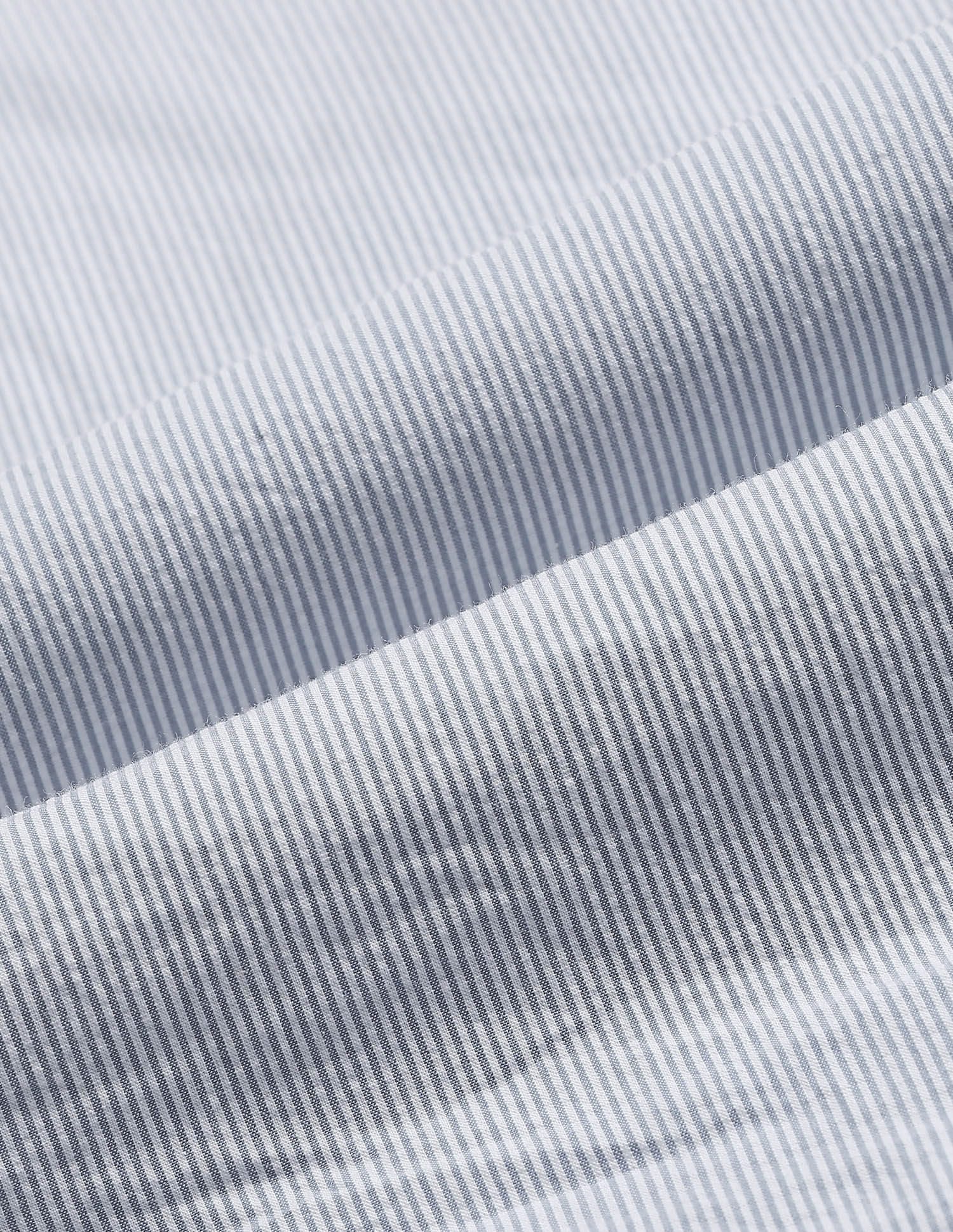 Pinstriped Seersucker Shirt Blue - U.S. Polo Assn. India | Large