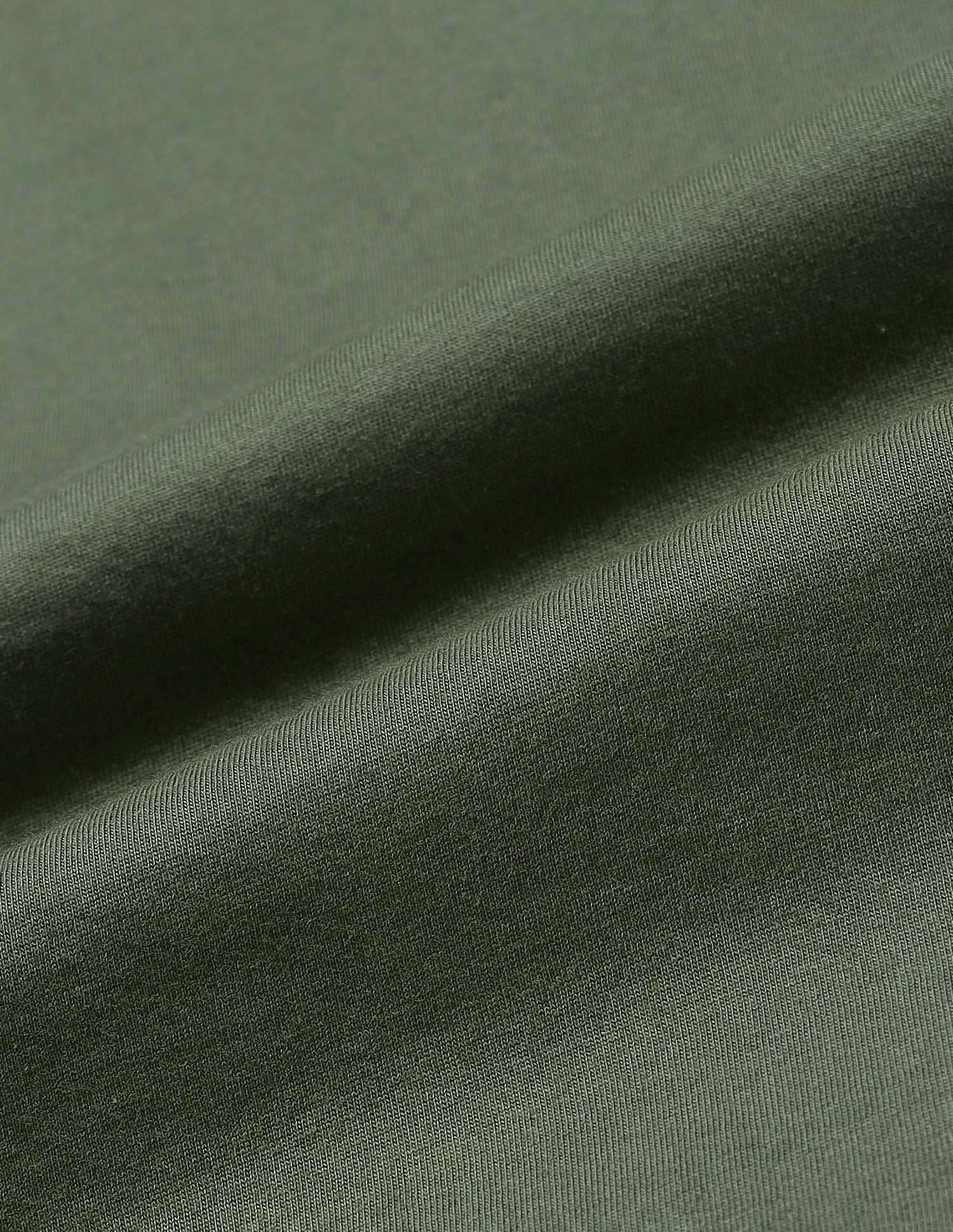 Boxy Fit Solid Lounge T-Shirt Olive - U.S. POLO ASSN. | Large