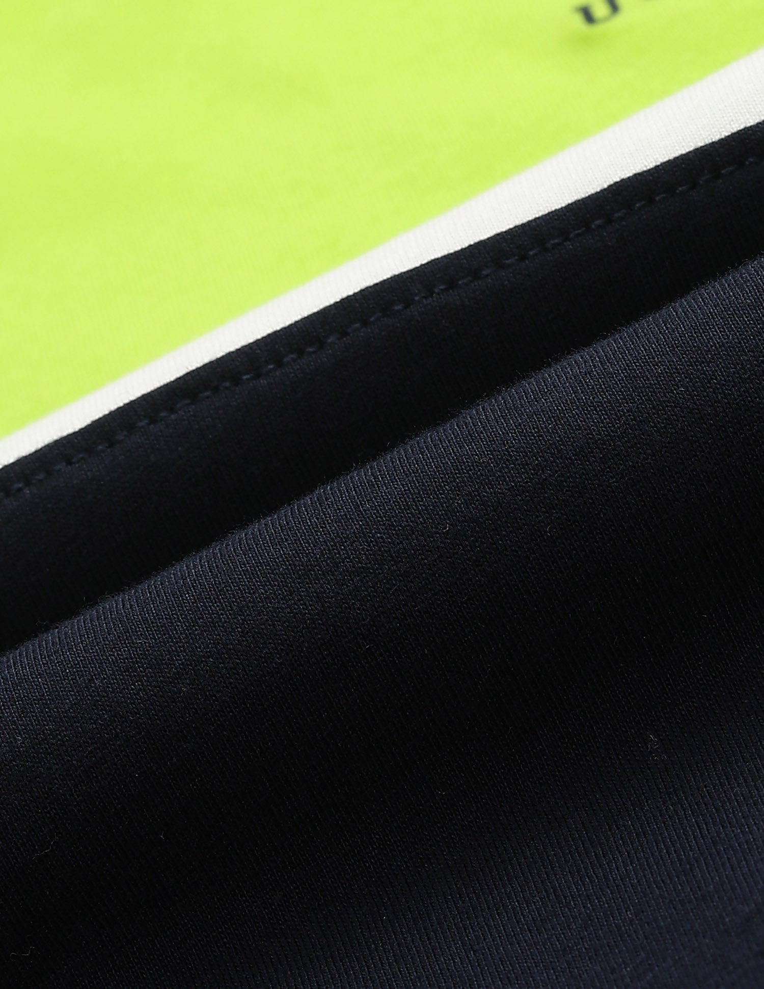 Colour Block Slim Fit T-Shirt Green - U.S. POLO ASSN. | Large