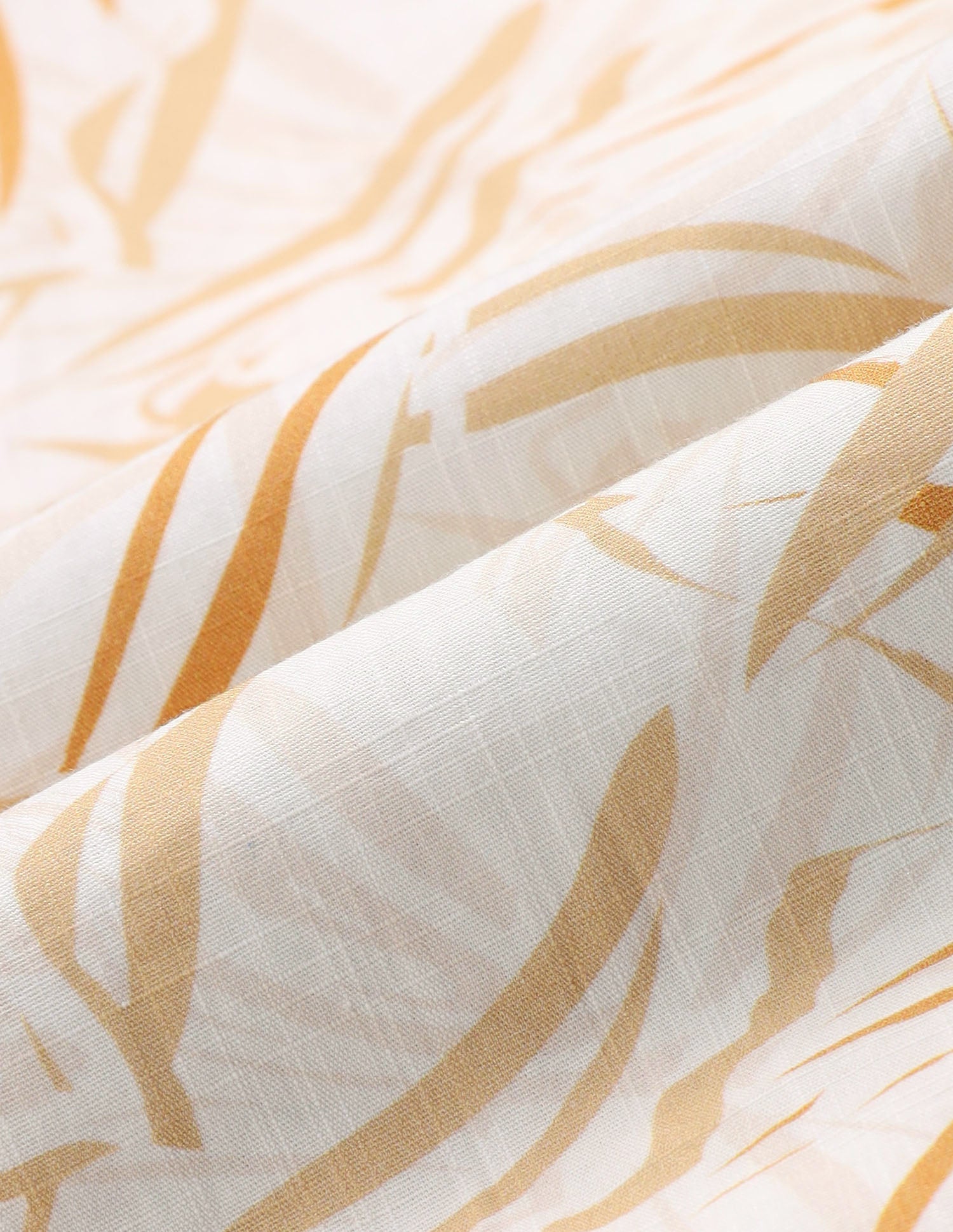 Boys Abstract Printed Pure Cotton Shirt Yellow - U.S. POLO ASSN. | Large