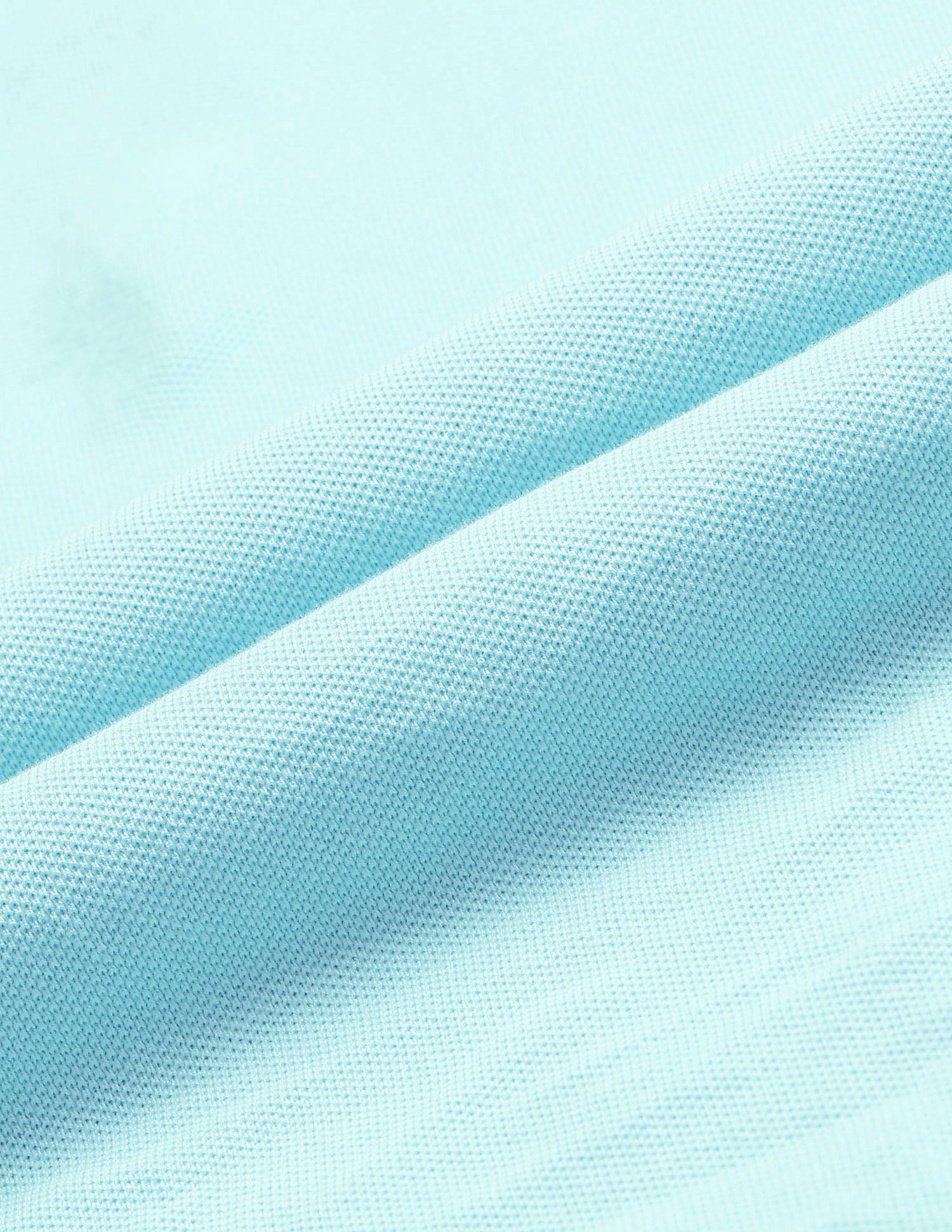 Solid Slim Fit Polo Shirt Light Blue - U.S. Polo Assn. India | Large