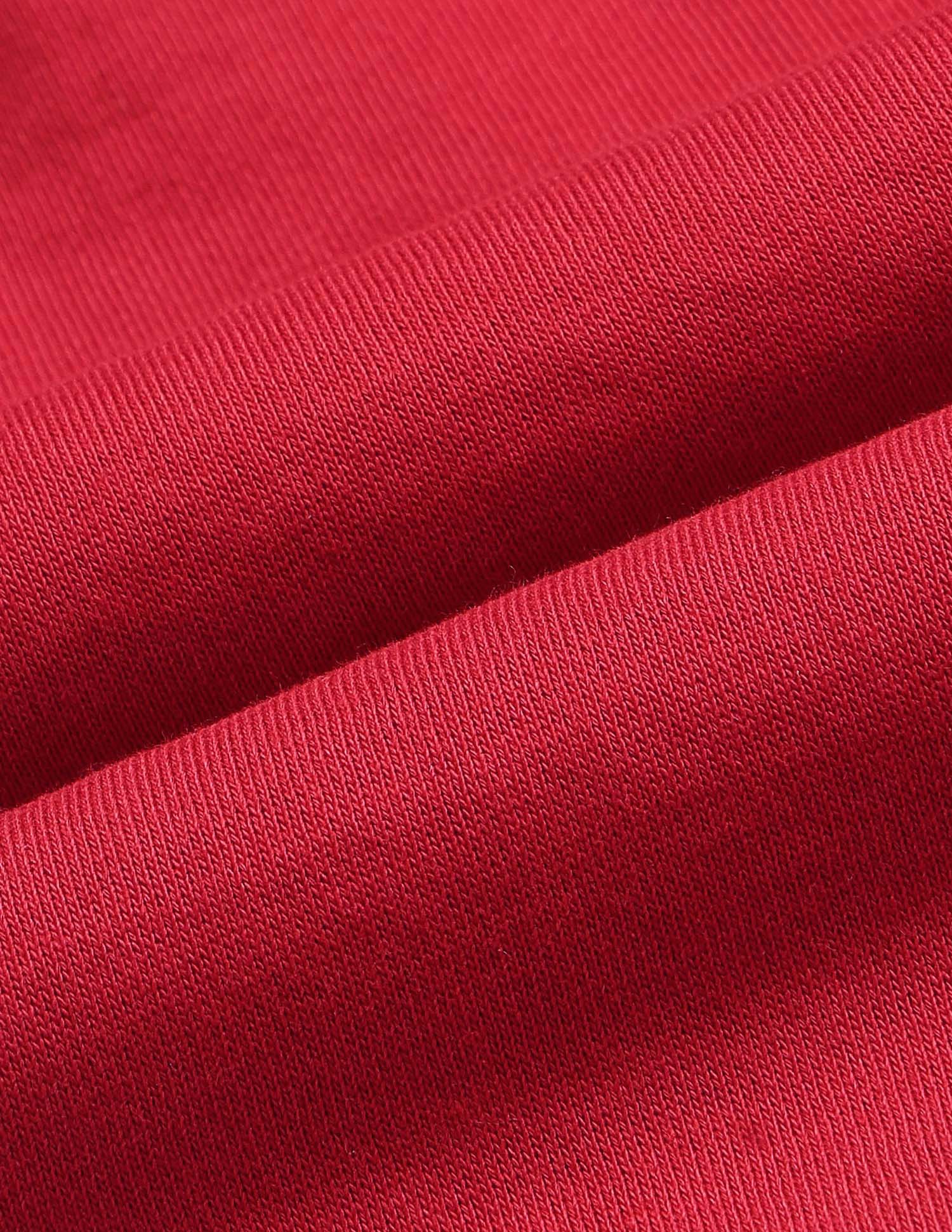 Girls Heart Patterned Knit Mid Rise Joggers Red - U.S. POLO ASSN. | Large