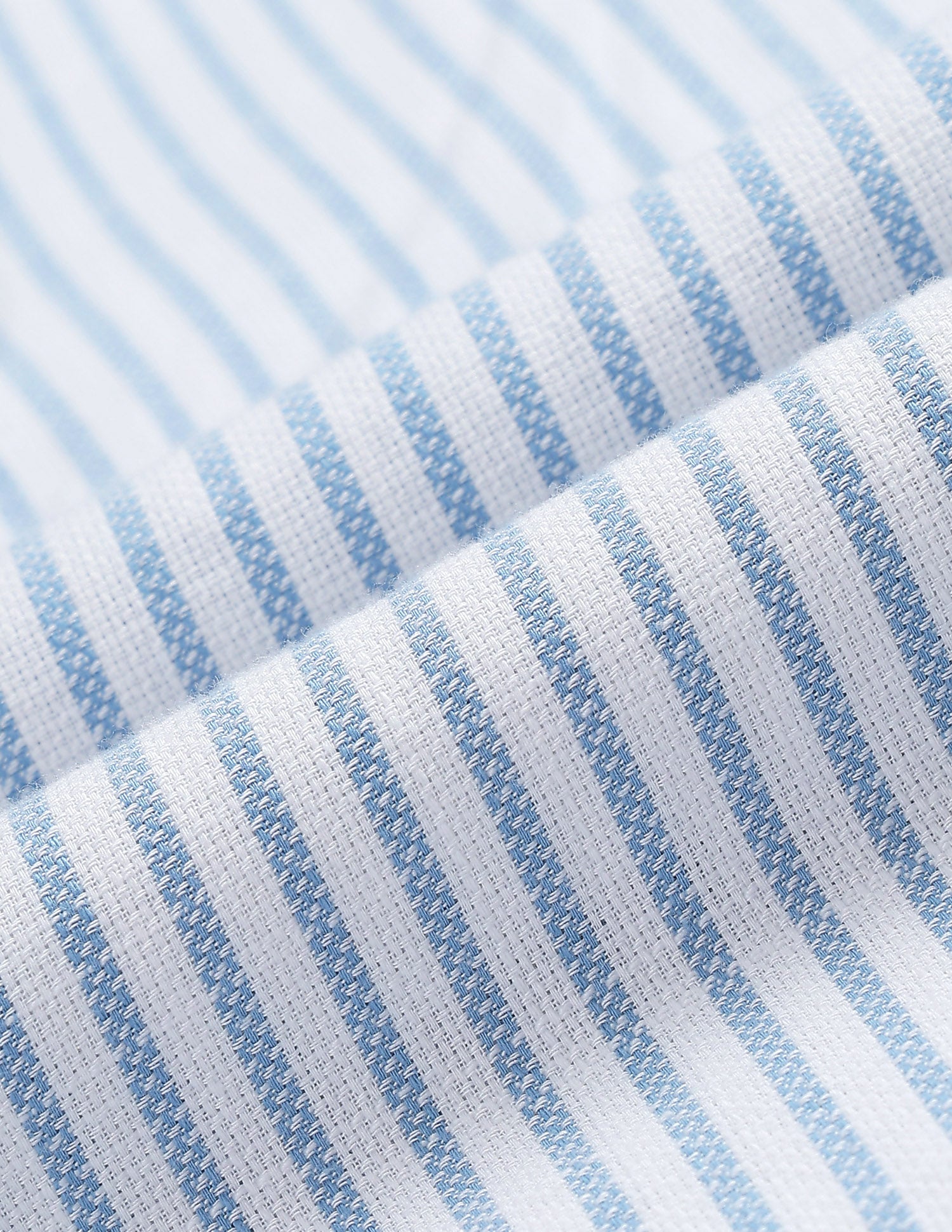 Vertical Striped Seersucker Shirt Blue - U.S. Polo Assn. India | Large