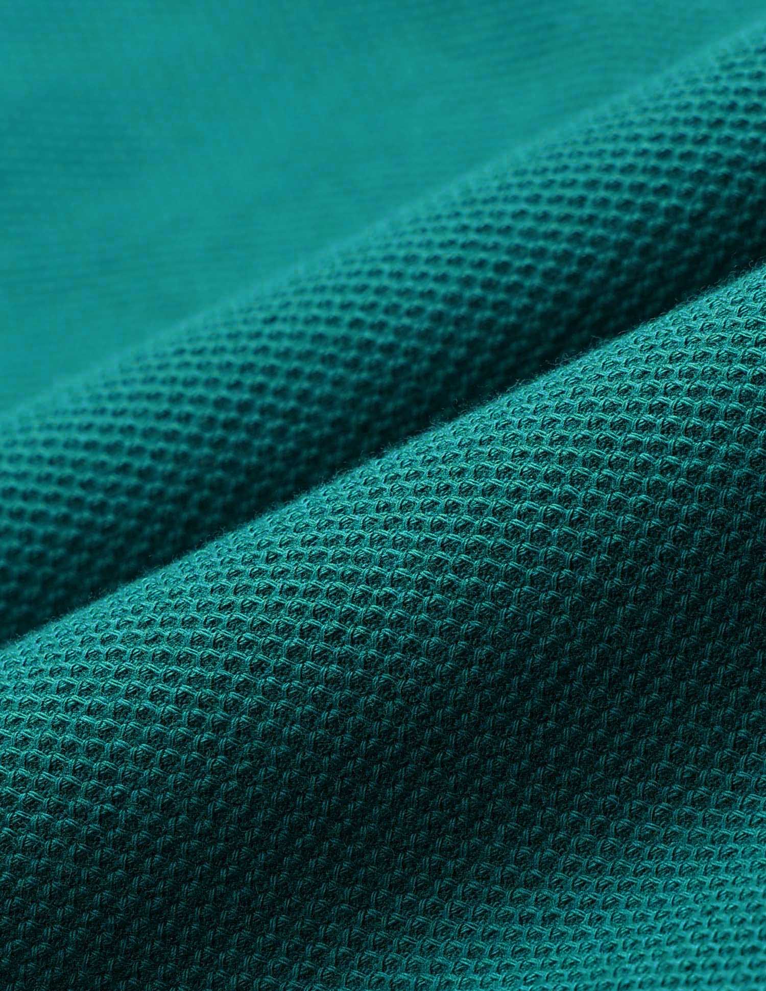 Textured Classic Polo Shirt Teal - U.S. Polo Assn. India | Large