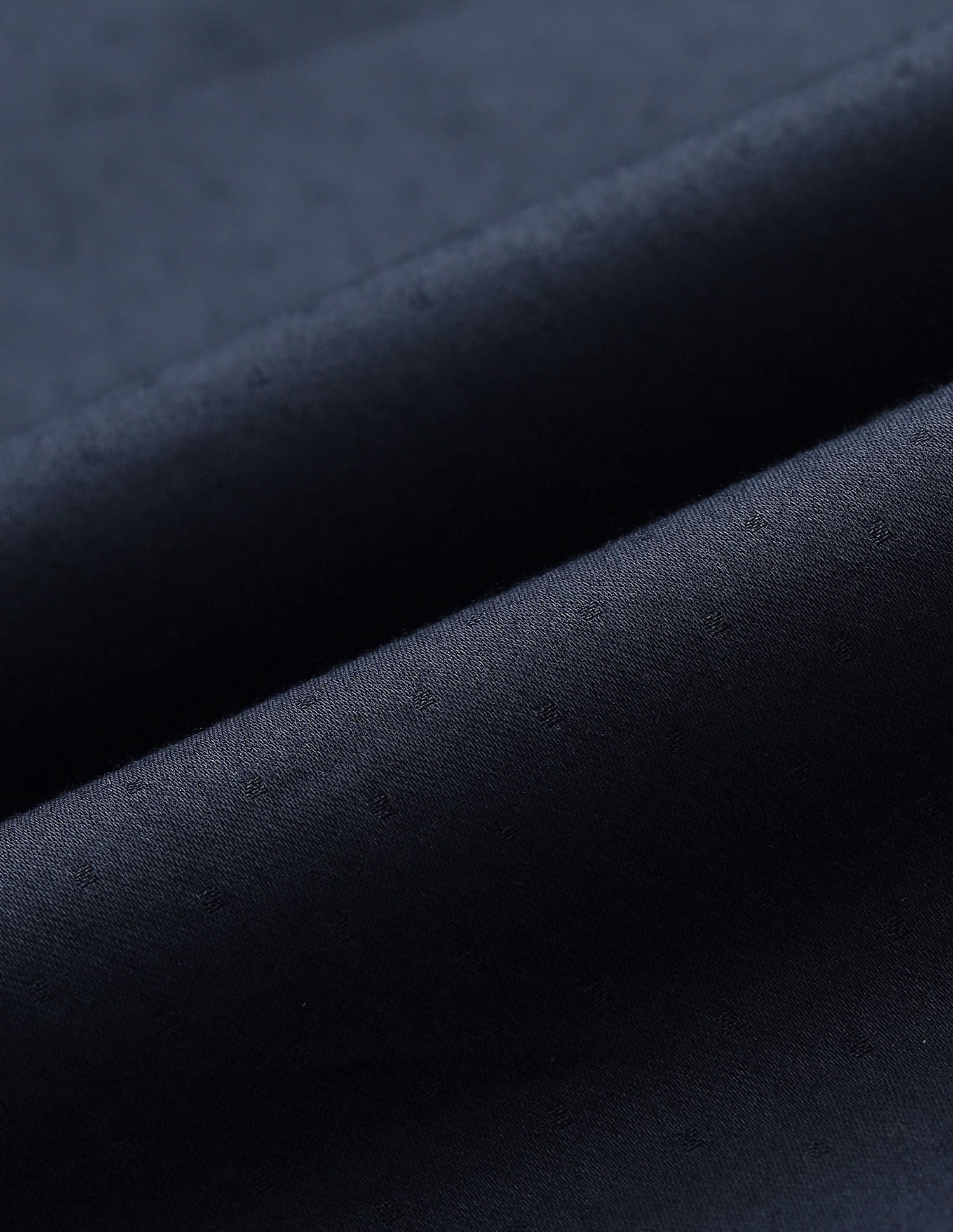 Tailored Fit Satin Shirt NAVY BLUE - U.S. POLO ASSN. | Large