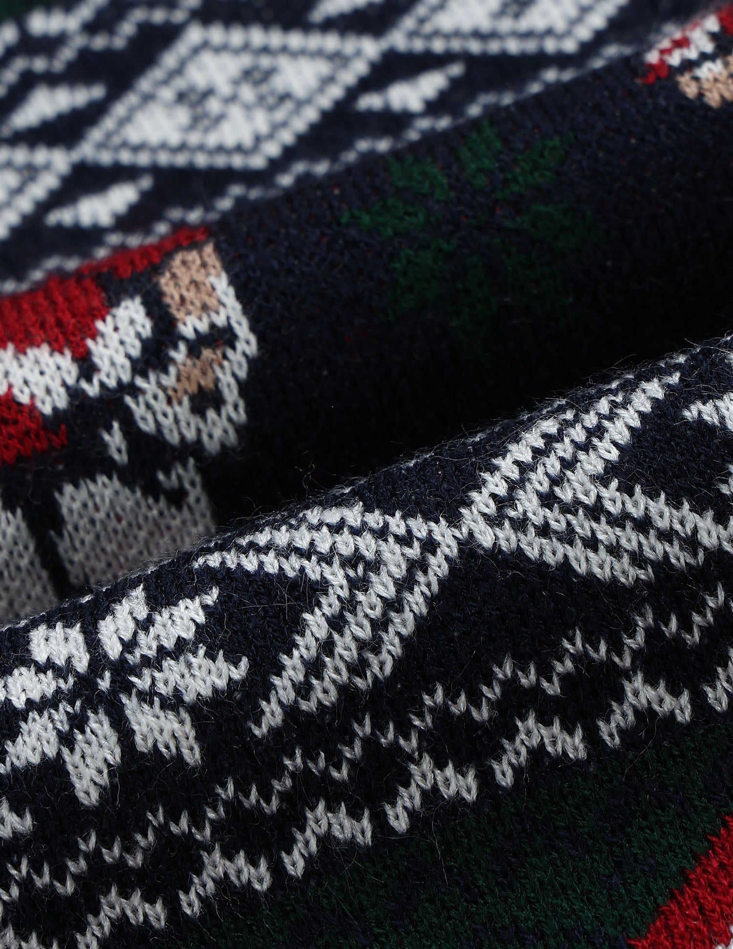 Boys Graphic Patterned Knit Sweater Dark Red - U.S. POLO ASSN. | Large