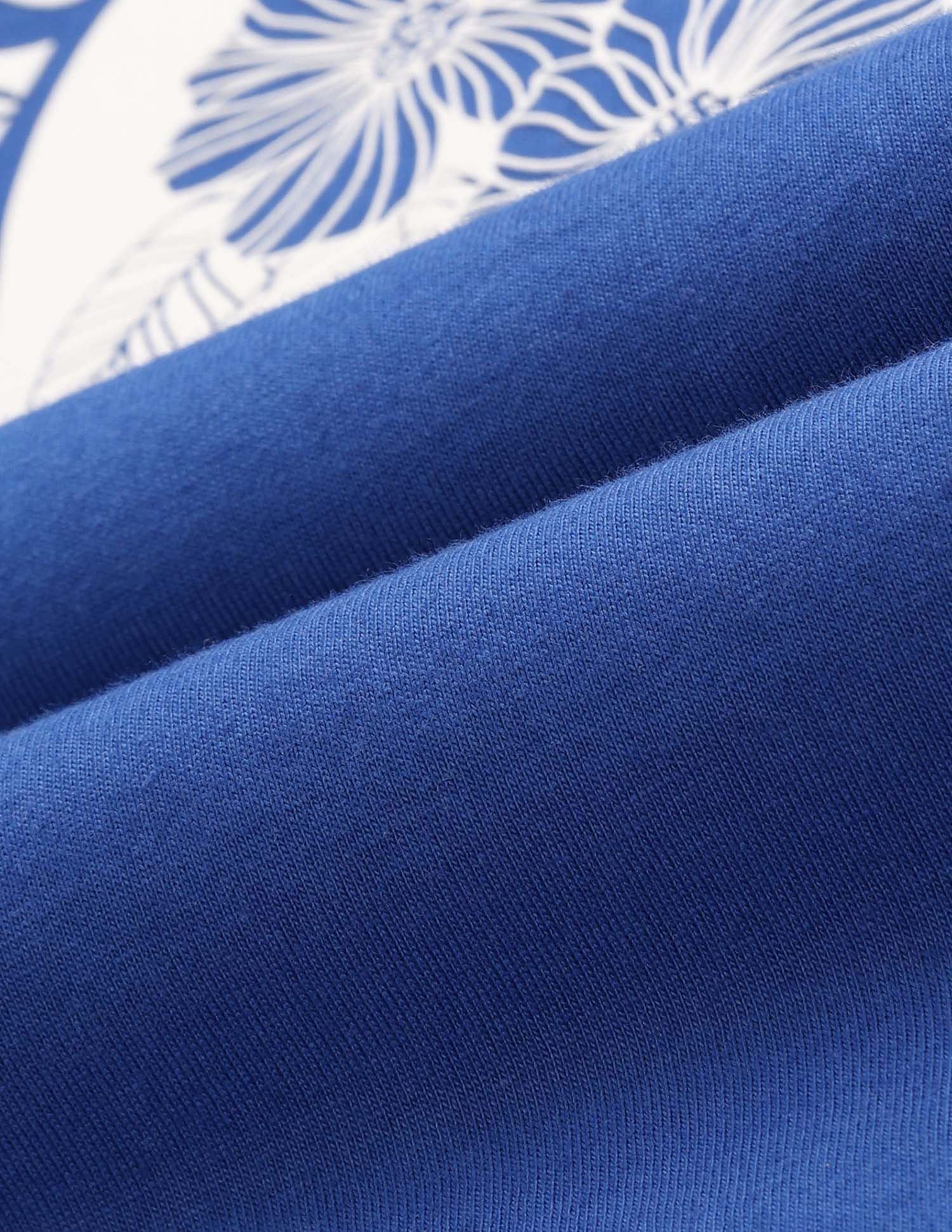Regular Fit Brand Printed T-Shirt Blue - U.S. Polo Assn. India | Large