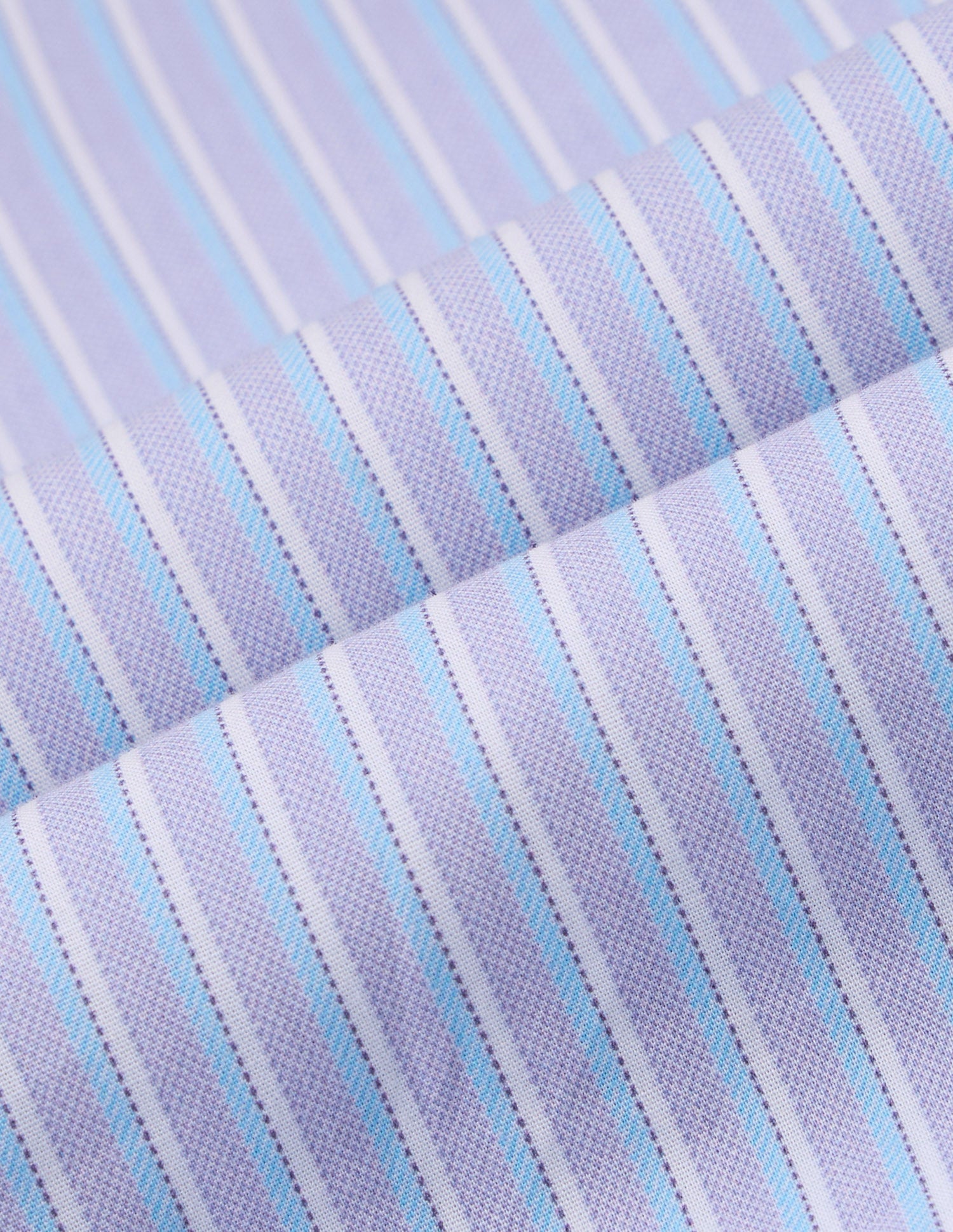 Vertical Striped Boyfriend Fit Shirt Purple - U.S. Polo Assn. India | Large