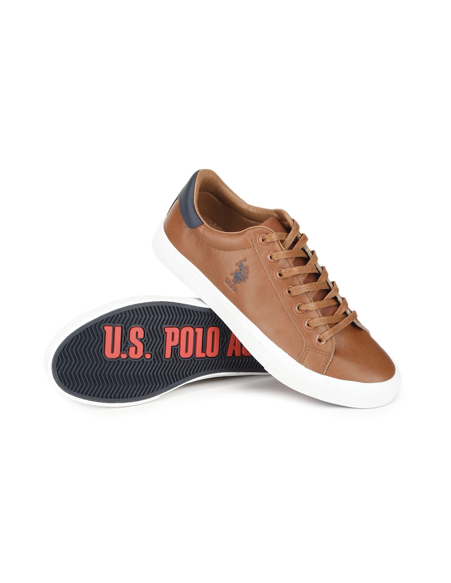 Men Madryn 5.0 Solid Sneakers Tan - U.S. Polo Assn. India | Large
