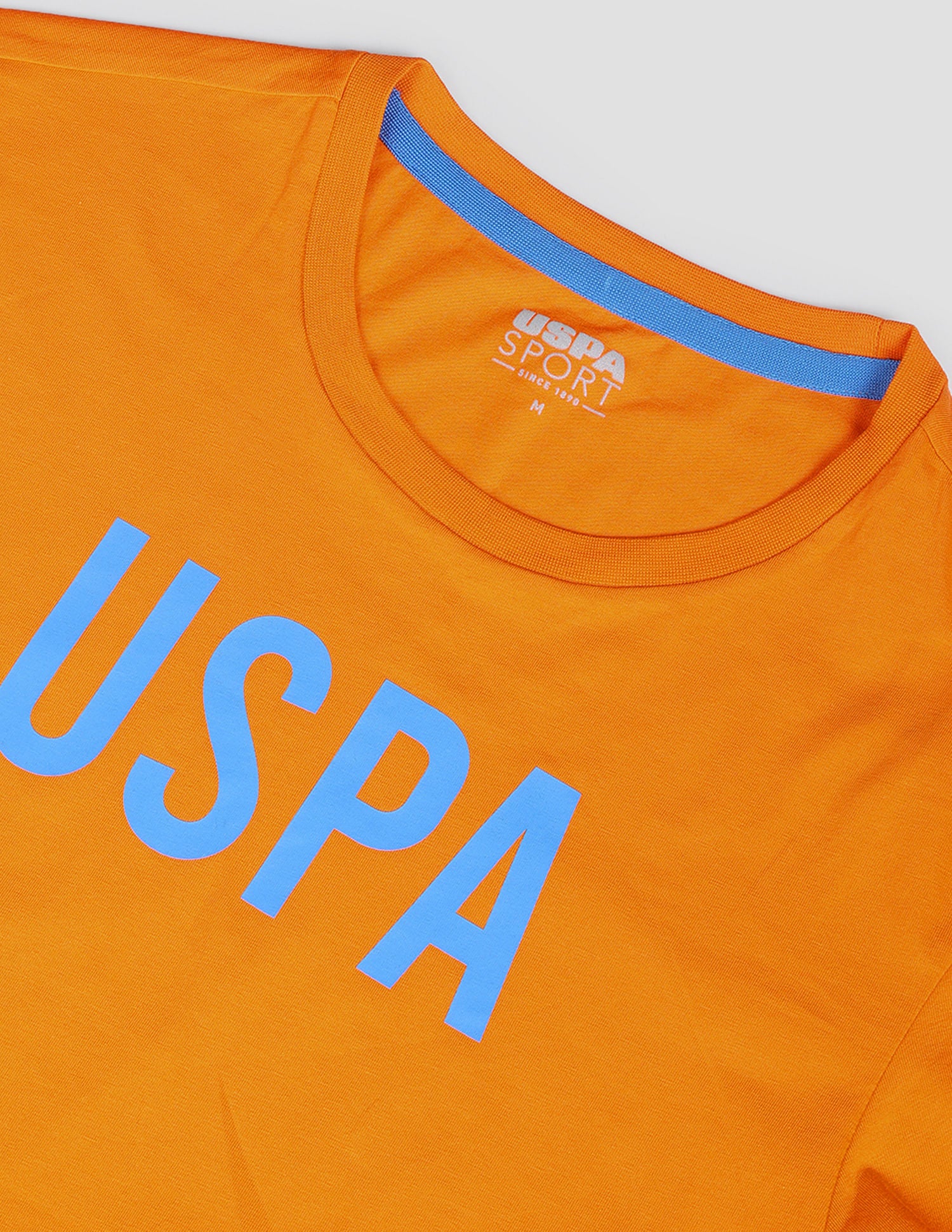 Durable Athletic T-Shirt Orange - U.S. Polo Assn. India | Large
